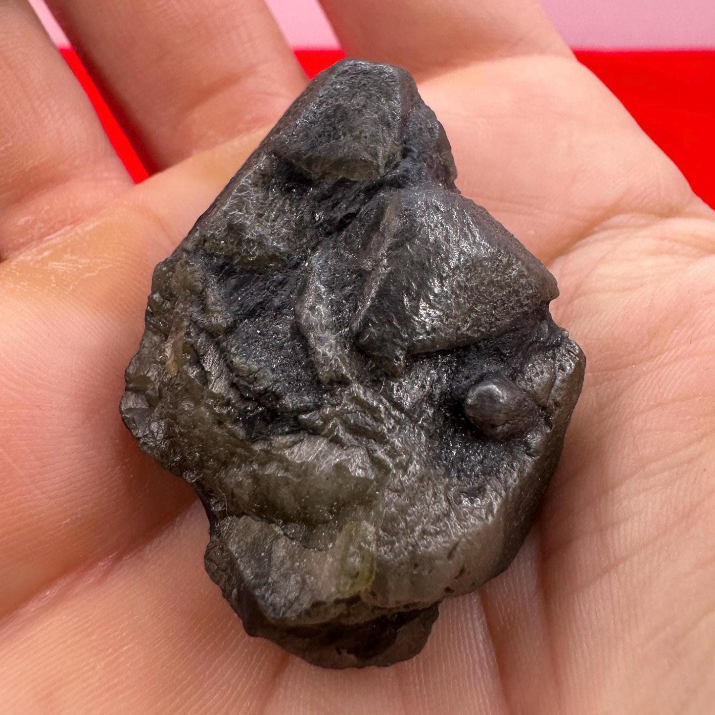 Phenacite|Phenakite Crystal, Brazilian Phenacite, Black Phenacite, Biotite, Authentic Phenacite, Self Awakening, 28.78 grams/143.9 carats