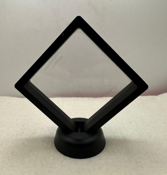 Display Cases, Medium Display Cases, Lot of 3, Mineral 3D Display Case with stand, Meteorite Collection, Rock Collection, Collection Display