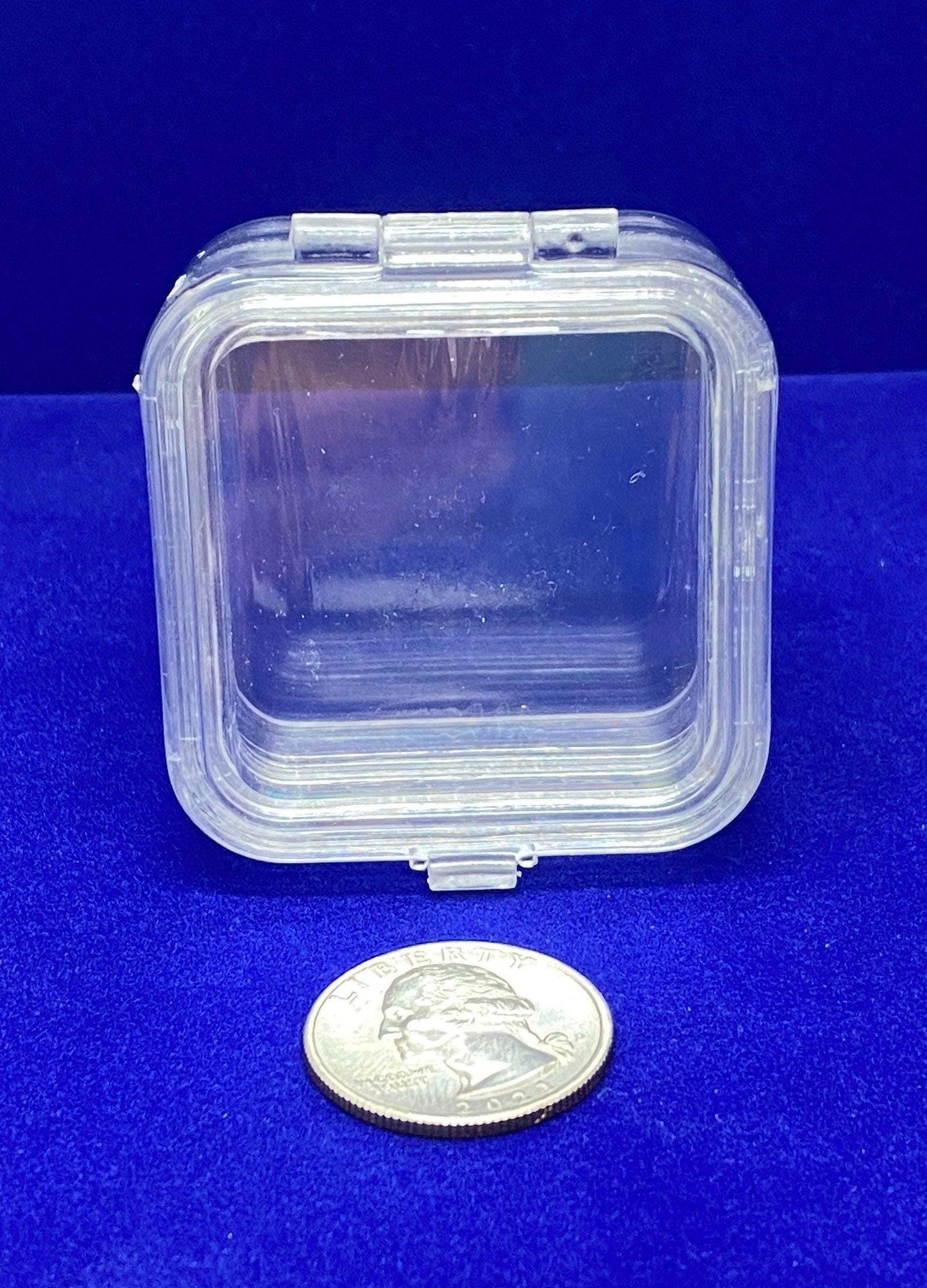 Lot of 2 Medium Mineral 3D Display Case Pillow Box