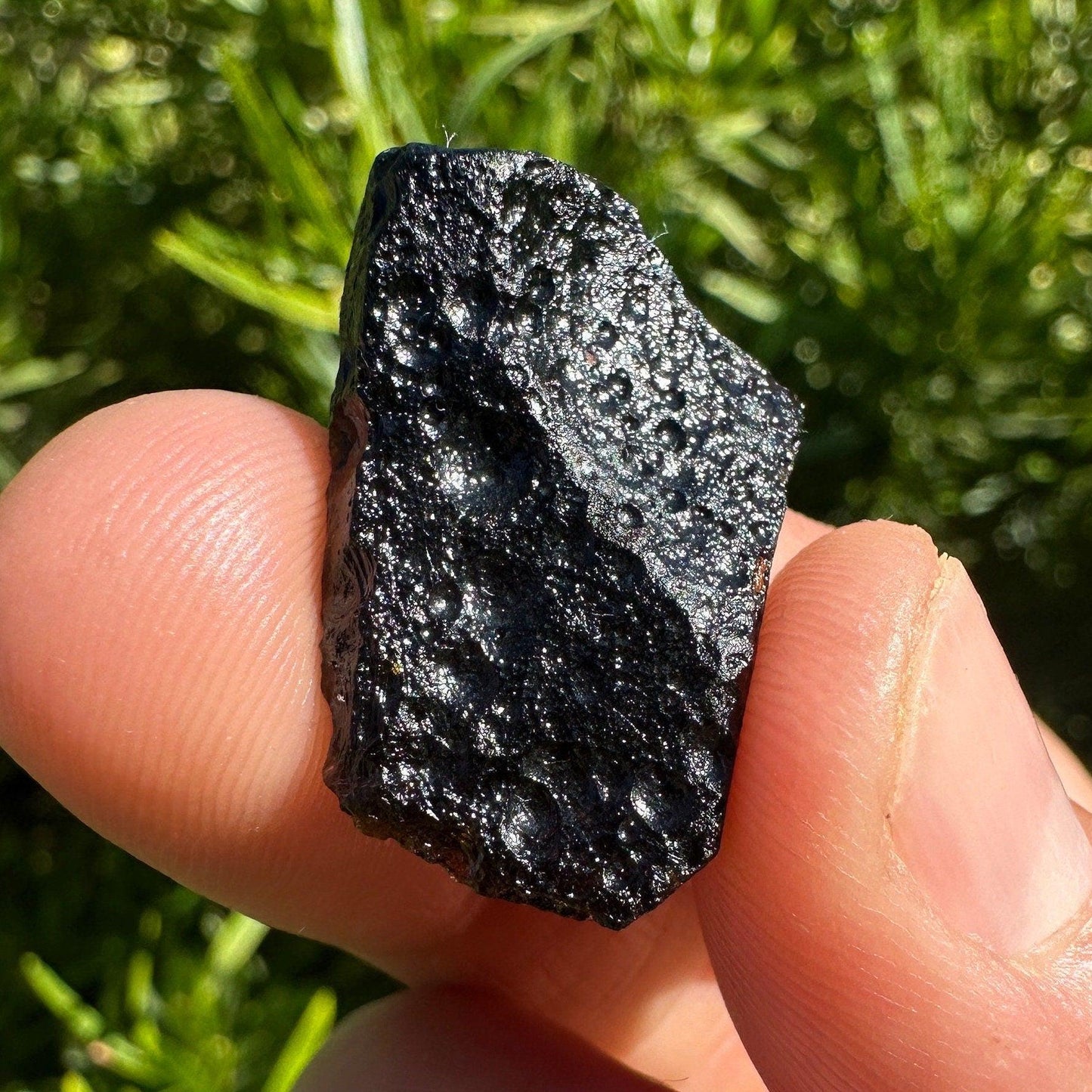 Beautiful Tektite, Indonesia, Indochinite Tektite, Rock Impactite, Energy Work, Reiki, 4.17 grams, Astronomy Gift, Tektite, Space Gift