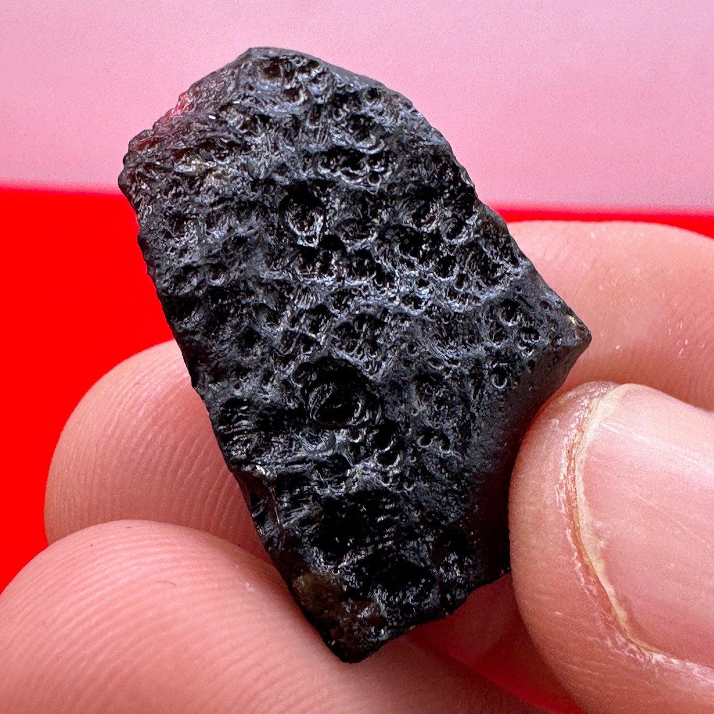 Beautiful Tektite, Indonesia, Indochinite Tektite, Rock Impactite, Energy Work, Reiki, 4.17 grams, Astronomy Gift, Tektite, Space Gift