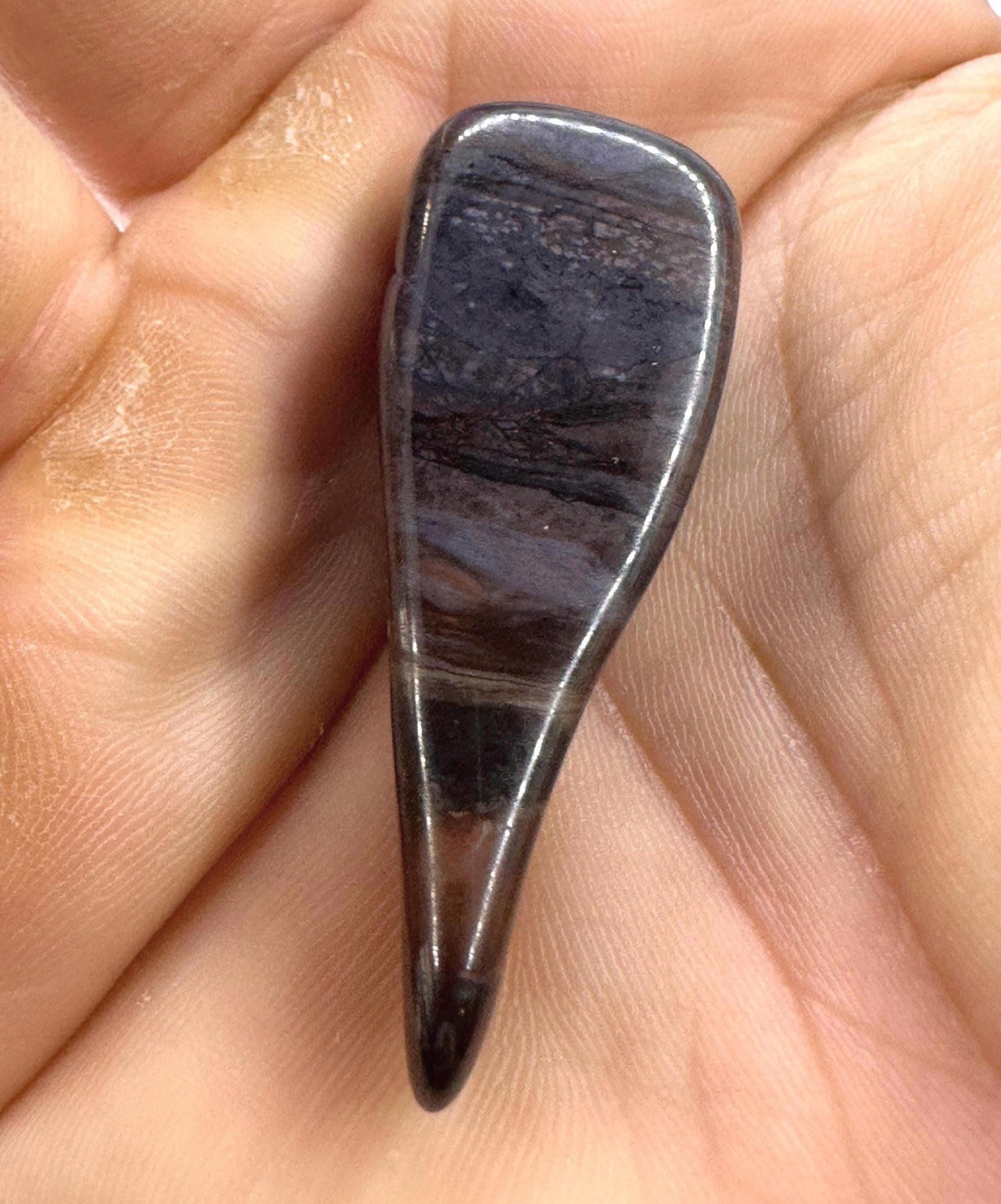 Sugalite Specimen, Polished Sugalite, Rare Sugalite, Inner Peace, South African, Reiki Energy Work, Authentic Sugalite, 15.40 grams