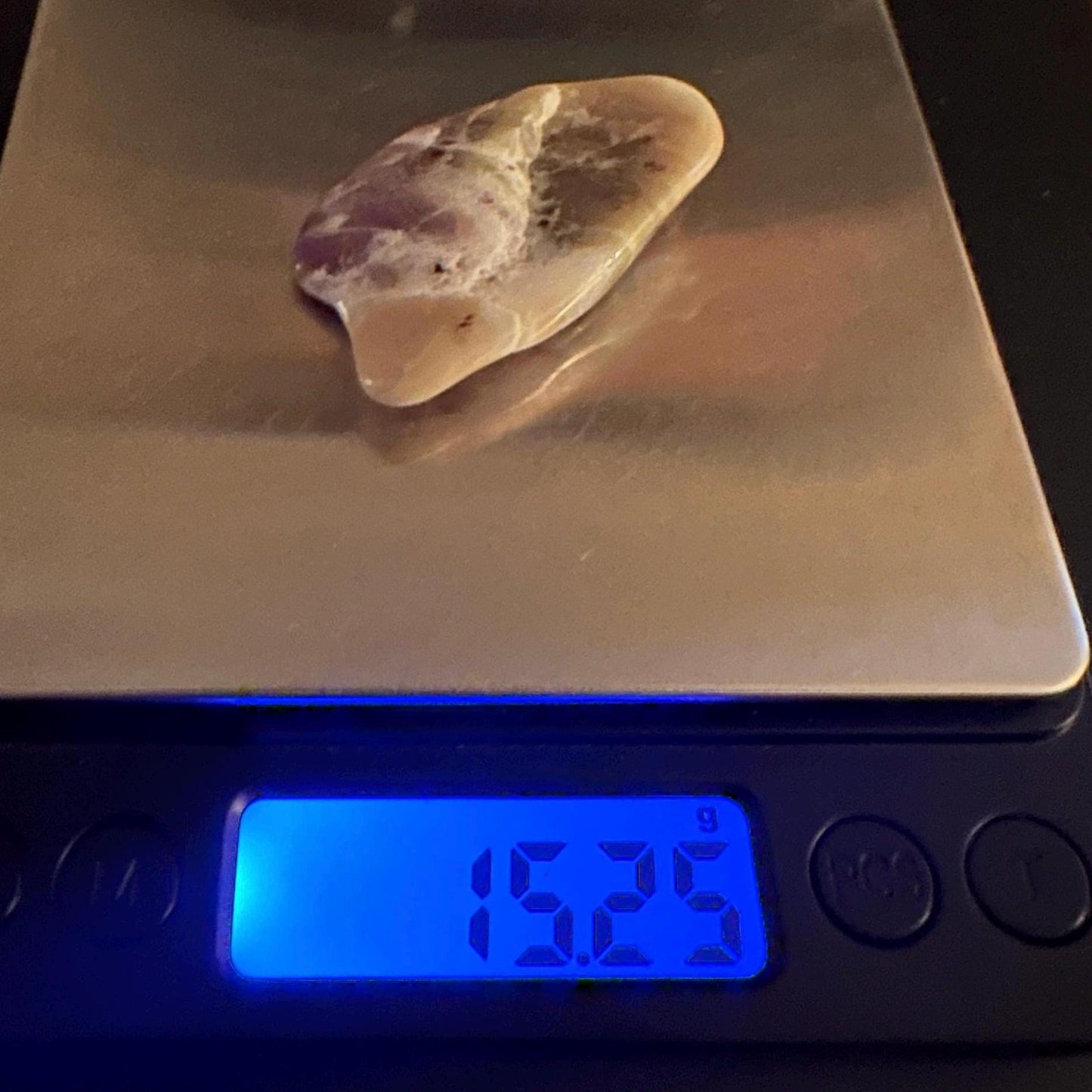 Sugalite Specimen, Polished Sugalite, Rare Sugalite, Inner Peace, South African, Reiki Energy Work, Authentic Sugalite, 15.25 grams