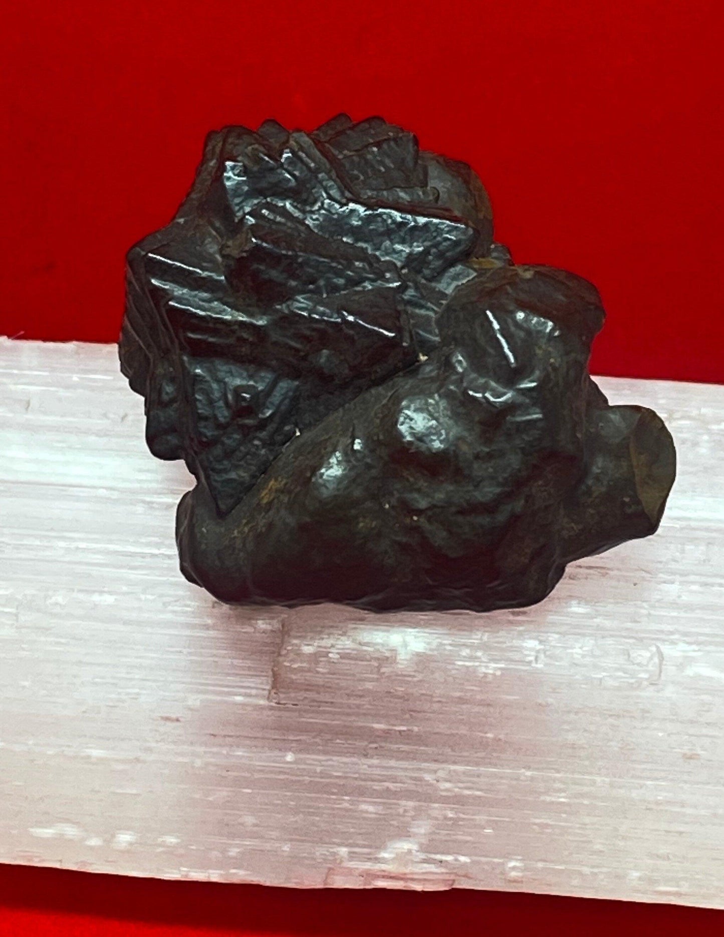Rare Prophecy Stone from Egypt, Inner Vision, Dreamwork stone, beautiful Coral Like Form with Triangles and Hexagons,Rock Collection, 32.39g