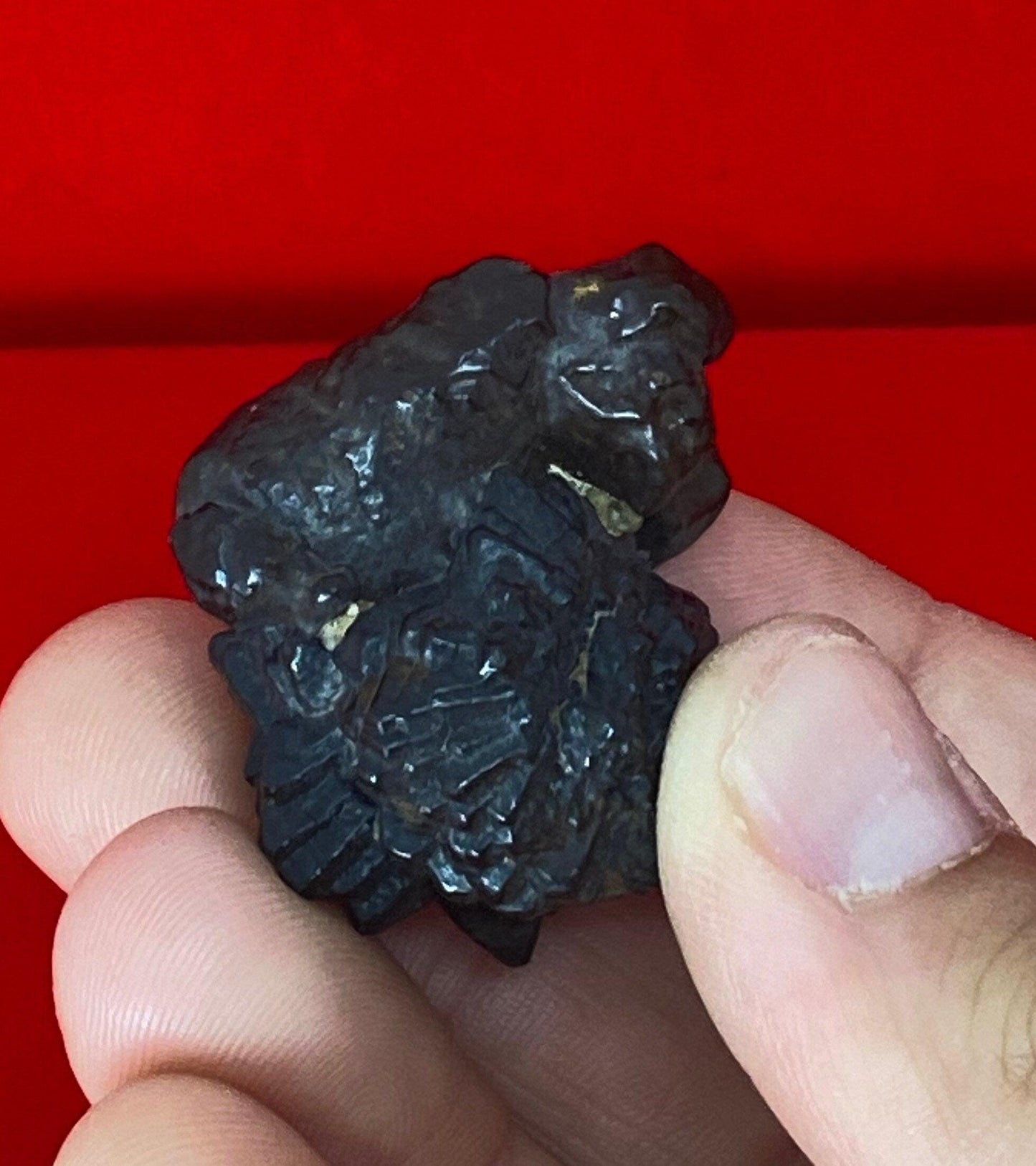 Rare Prophecy Stone from Egypt, Inner Vision, Dreamwork stone, beautiful Coral Like Form with Triangles and Hexagons,Rock Collection, 32.39g