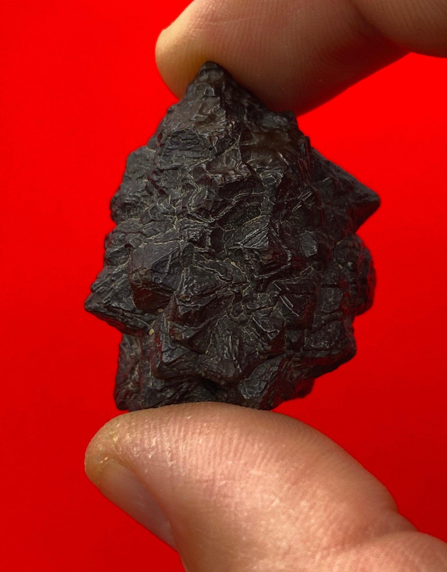 Prophecy Stone from Egypt, Authentic, Inner Vision, Dreamwork stone, Rare and beautiful spiked shape with base, Rock Collection, 41.26 grams