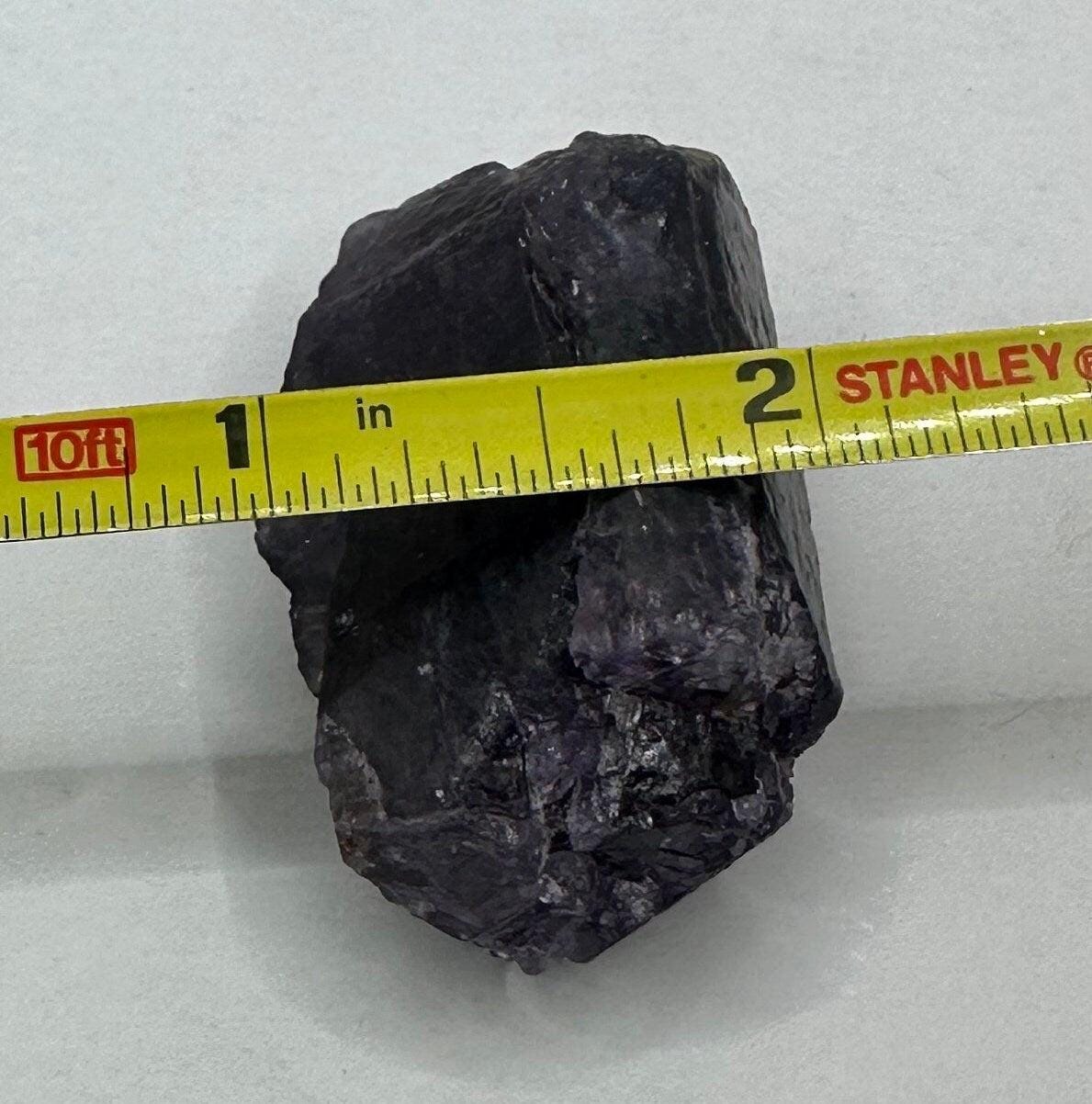 Purple Scapolite Crystal, Scapolite, Rare Crystal, Crystal Collection, Myanmar Scapolite, Self Transformation, 24.49 grams|122.45 carats