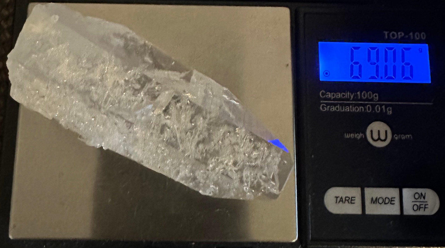 Lemurian Seed Crystal, Rare Crystal, healing on all levels, Meditation, Reiki, Energy Healing, Rock Collection, Crystals, 69.06 grams