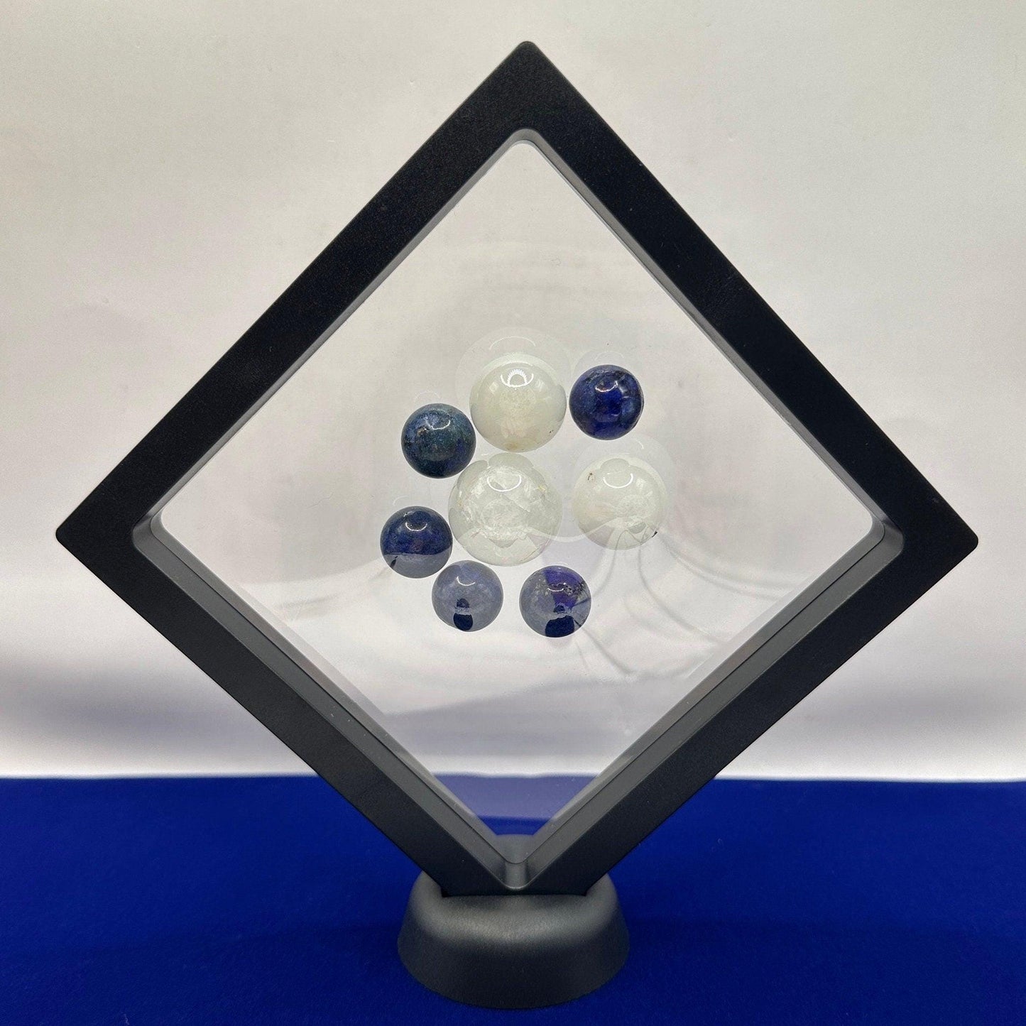 Display Case, Extra Large Display Case, Mineral 3D Display Case with stand, Meteorite Collection, Rock Collection, Collection Display