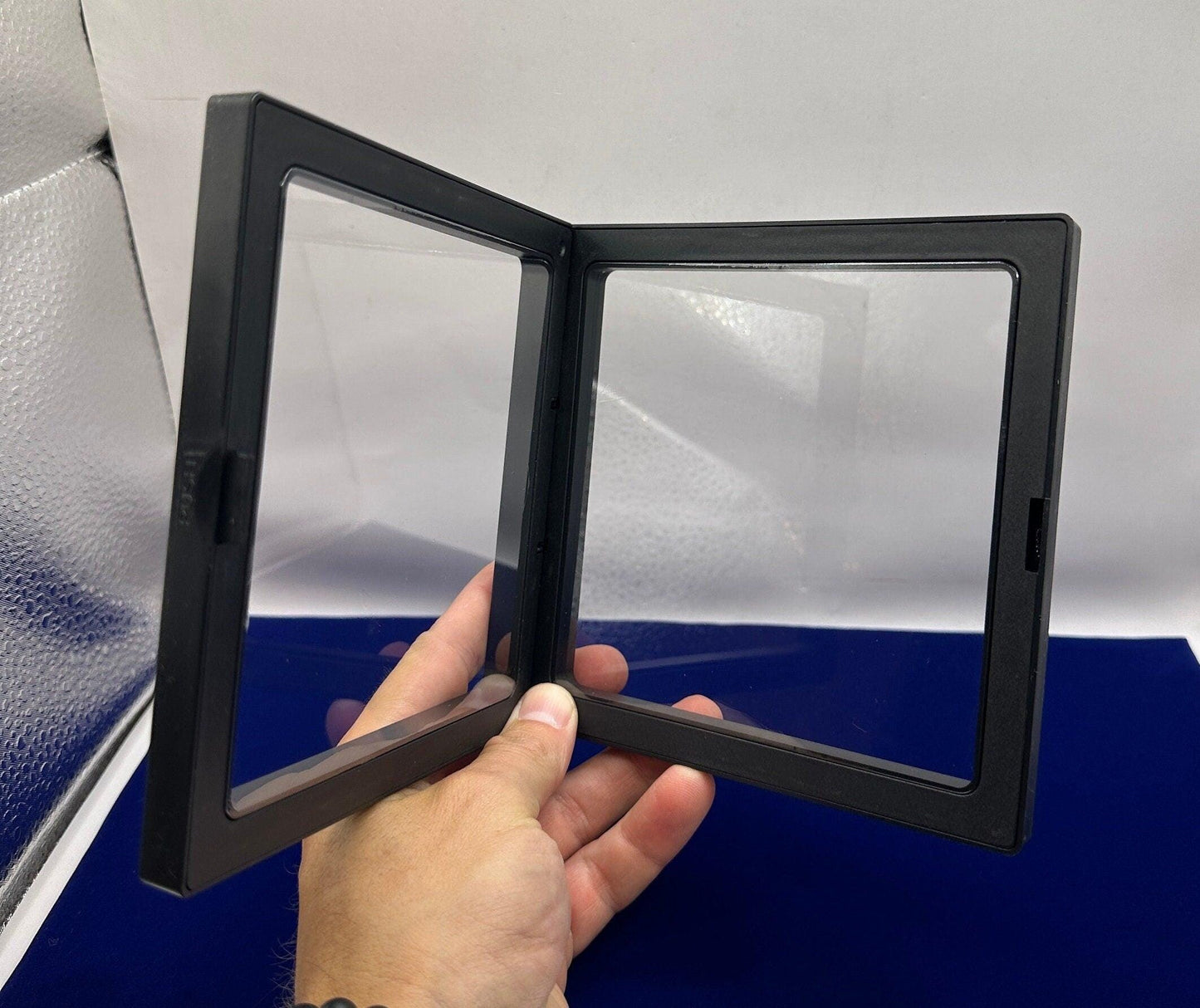 Display Case, Extra Large Display Case, Mineral 3D Display Case with stand, Meteorite Collection, Rock Collection, Collection Display
