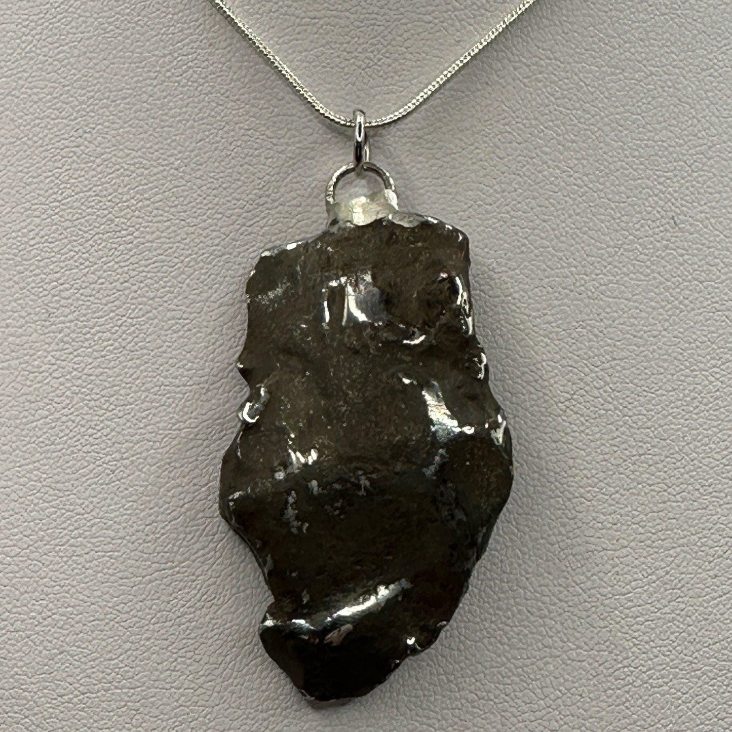 Unique Iron Meteorite Specimen Gebel Kamil, 49.75 grams, Astronomy Gift, Space Gift, Iron Meteorite, Egypt, Polished Meteorite, Space
