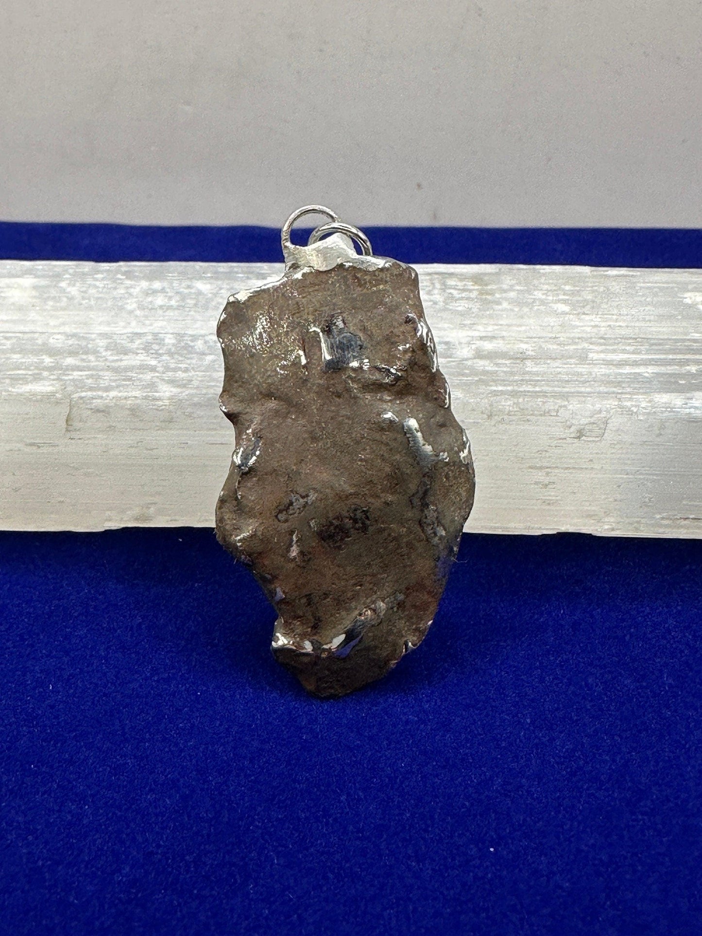 Unique Iron Meteorite Specimen Gebel Kamil, 49.75 grams, Astronomy Gift, Space Gift, Iron Meteorite, Egypt, Polished Meteorite, Space