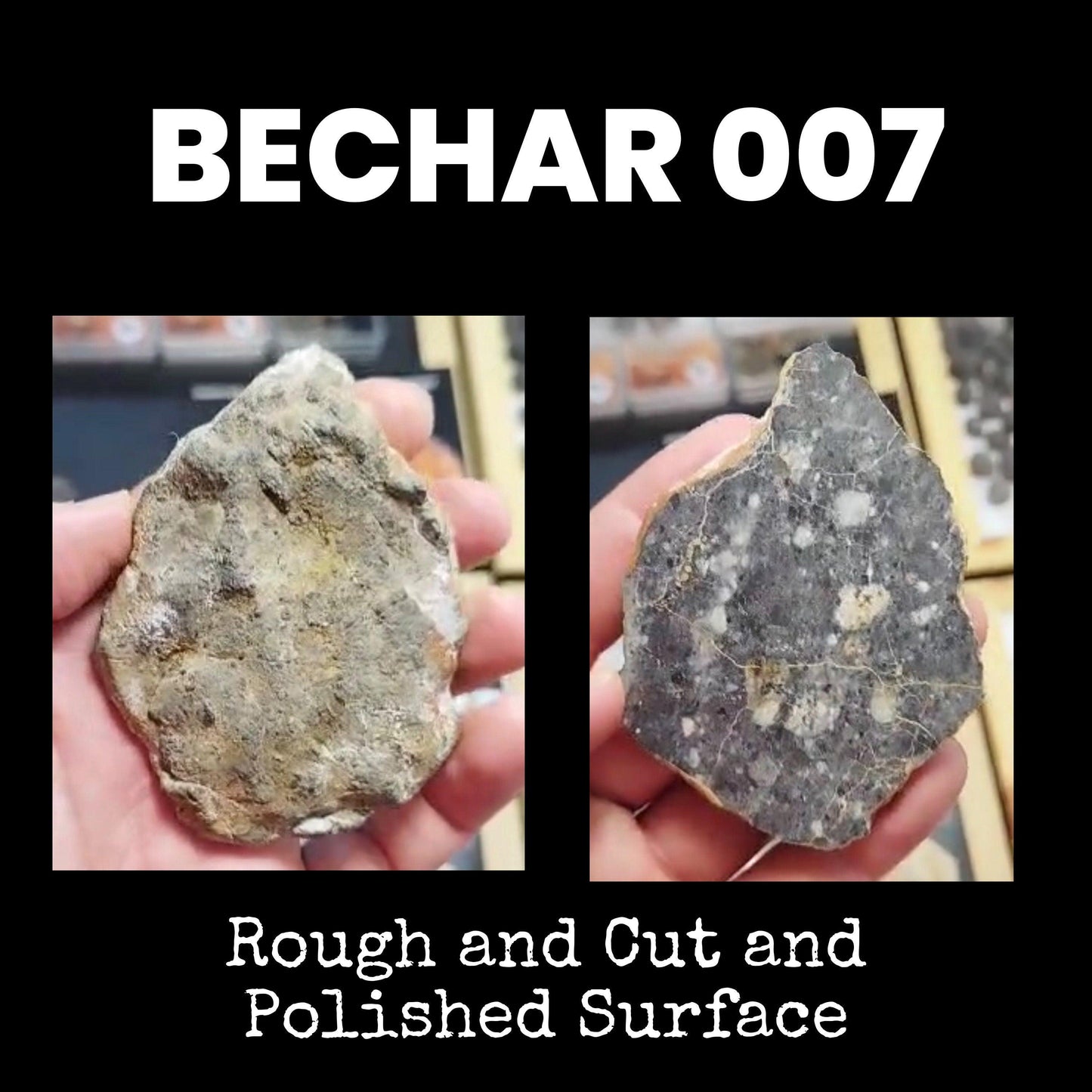 Bechar 007 Moon|Lunar Meteorite, Feldspathic Breccia, Moon Meteorite, Meteorite Collection,Lunar Feldspathic Breccia, 26.61 grams