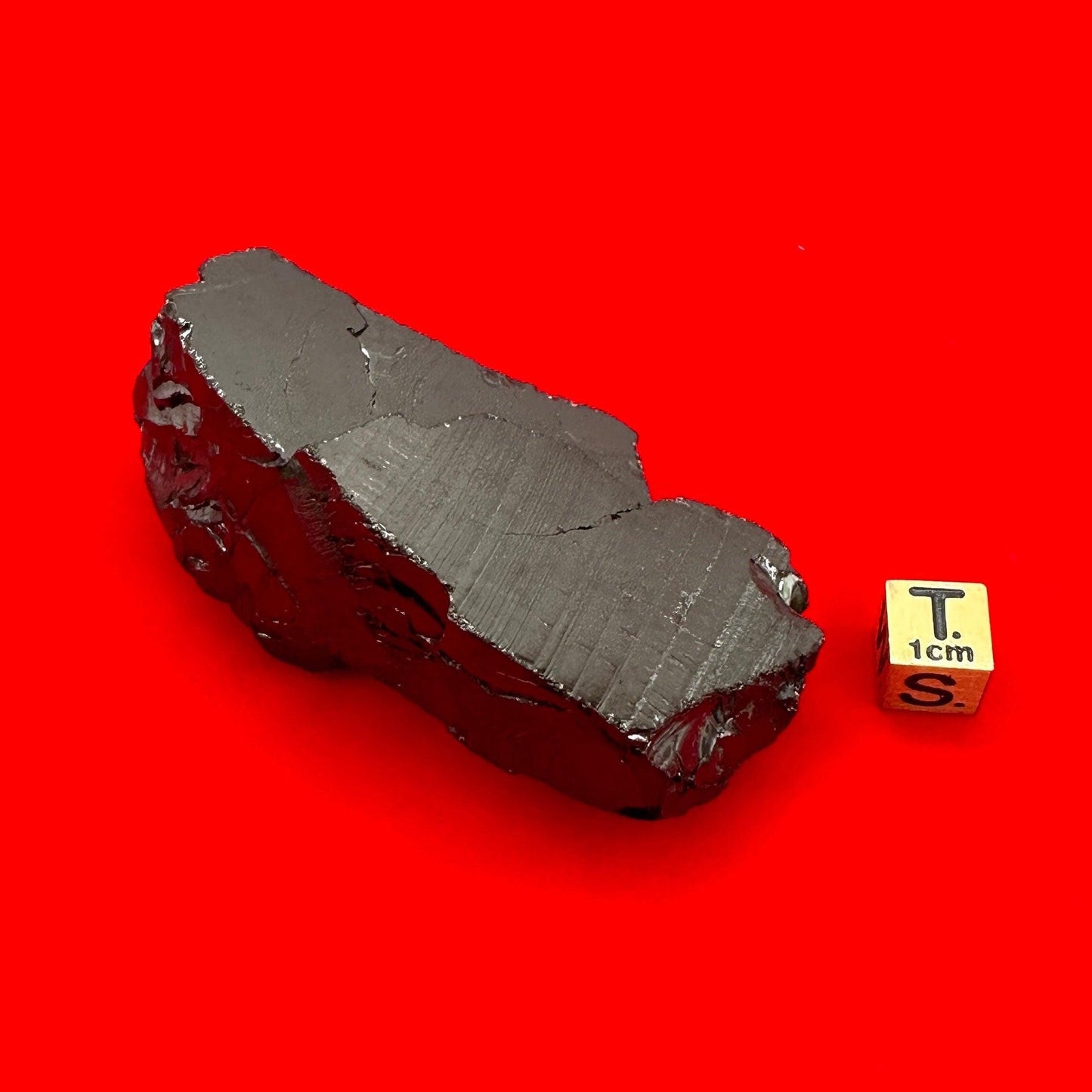 Shungite Specimen from Colombia, Rare and beautiful piece, High Quality, EMF Protection, Meditation, Reiki, Sleep Improvement, 66.11 grams
