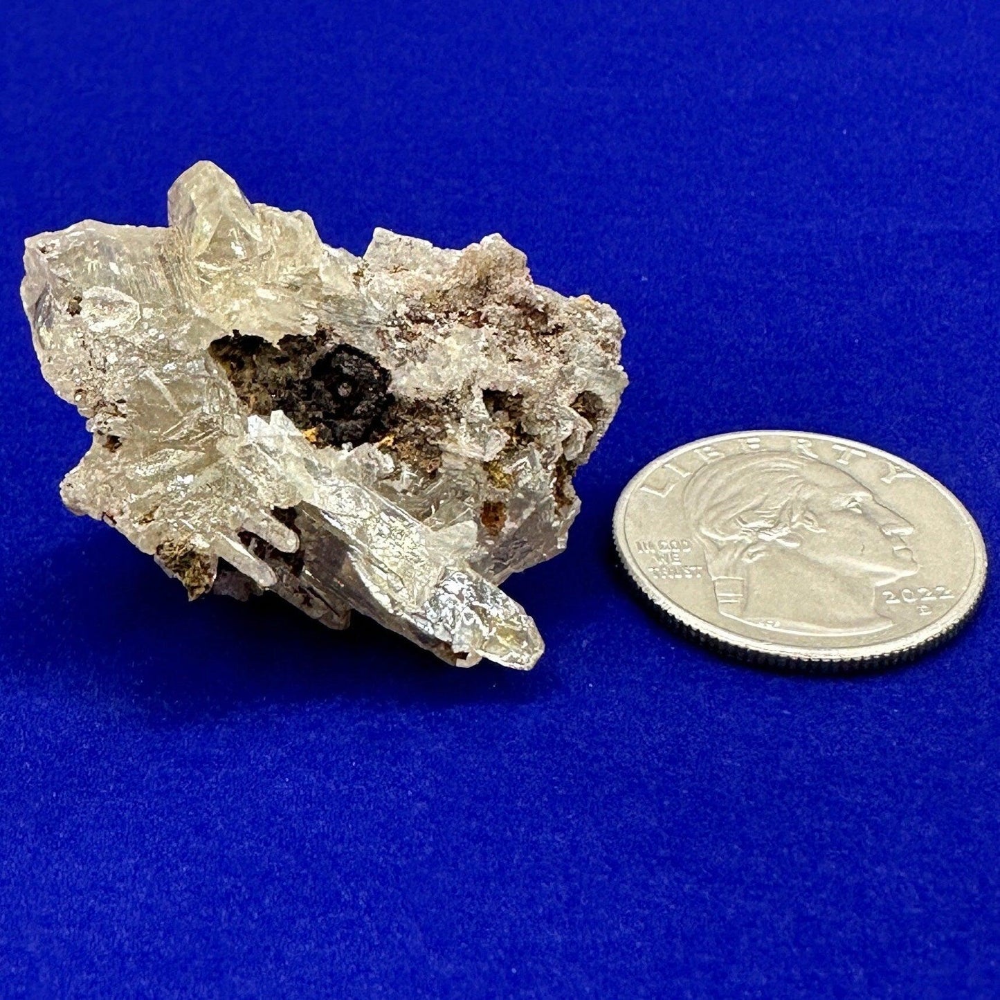 Cerussite Crystal, Namibia, Meditation, Energy Healing, Cerussite, Crystal Collection, Reiki Energy, Florescent Crystal, 50.92 grams