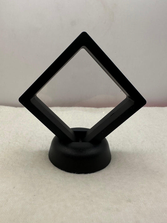 Display Cases, Small Display Cases, Lot of 3, Mineral 3D Display Case with stand, Meteorite Collection, Rock Collection, Collection Display