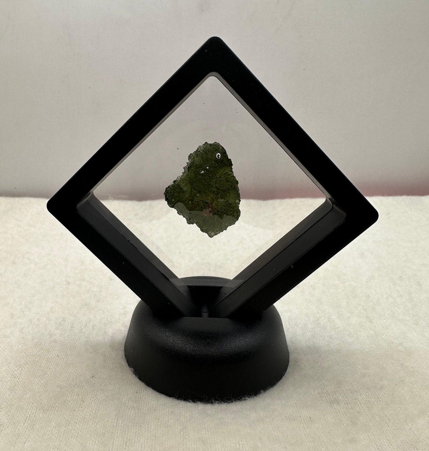 Display Cases, Small Display Cases, Lot of 3, Mineral 3D Display Case with stand, Meteorite Collection, Rock Collection, Collection Display