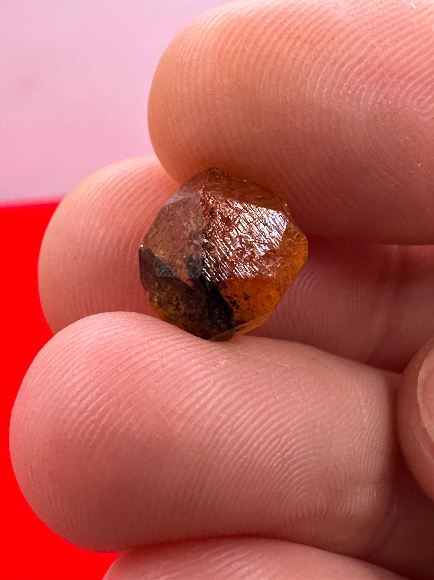 Spessartine Garnet, Speasartine, Loliondo Tanzania, Tanzanian Garnet, Meditation, Awakening, Rare Garnet, 1.68 grams, 8.4 carats