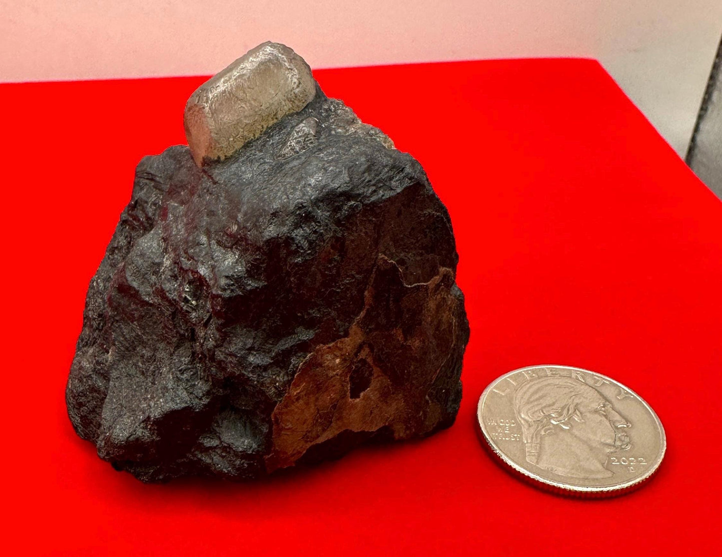 Phenacite|Phenakite Crystal on Biotite Matrix, Brazilian Phenacite, Black Phenacite, Biotite, Authentic Phenacite, 122.38 grams/612 carats