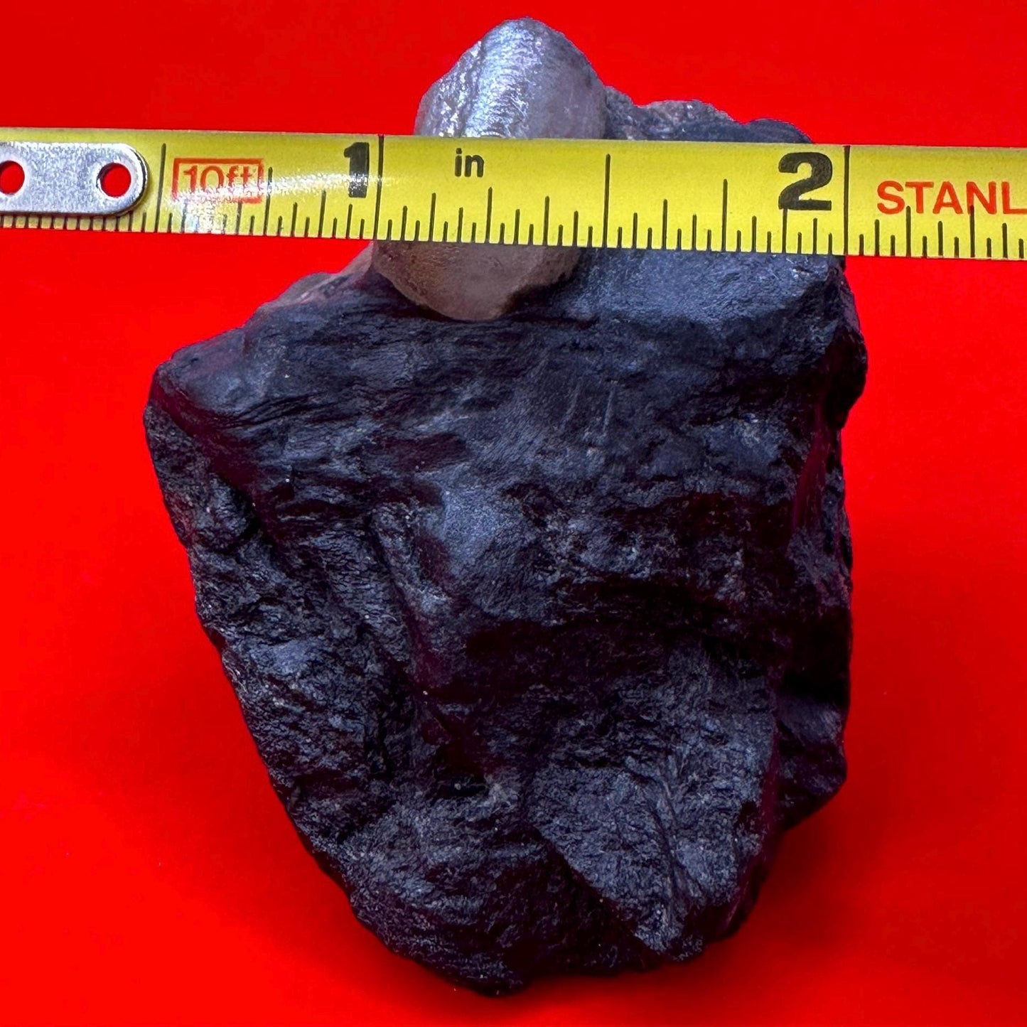 Phenacite|Phenakite Crystal on Biotite Matrix, Brazilian Phenacite, Black Phenacite, Biotite, Authentic Phenacite, 122.38 grams/612 carats