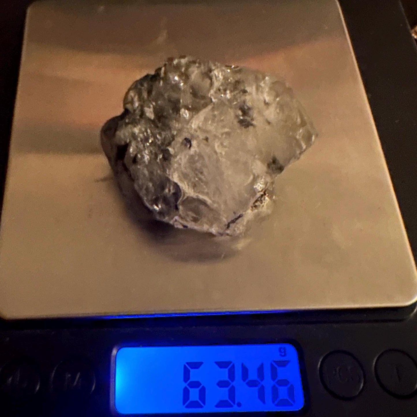 Rare Brazilian Phenacite Crystal 63.46g (317.3 Carats) High-Vibration Gem from Bahia, Brazil, Metaphysical & Collectible Crystal Specimen