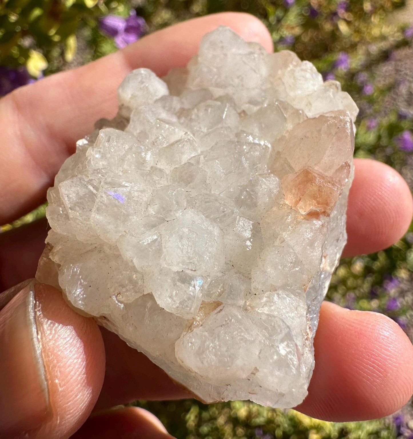 Beautiful Top Grade Anandalite Crystal, Rainbow Quartz, Samadhi Quartz, Aurora Quartz, Kundalini, Self Awakening, Crystal, 67.05 grams