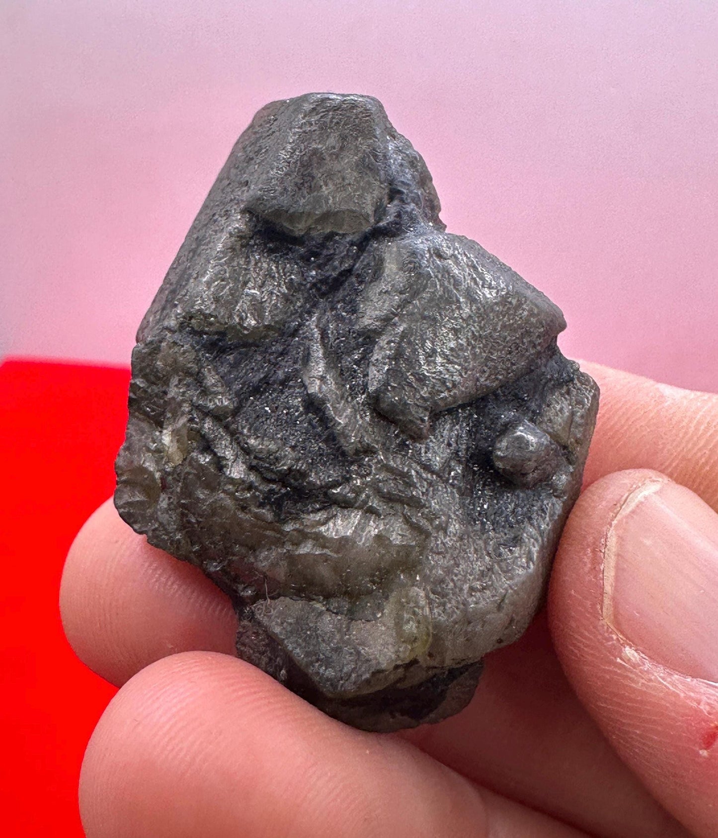 Phenacite|Phenakite Crystal, Brazilian Phenacite, Black Phenacite, Biotite, Authentic Phenacite, Self Awakening, 28.78 grams/143.9 carats