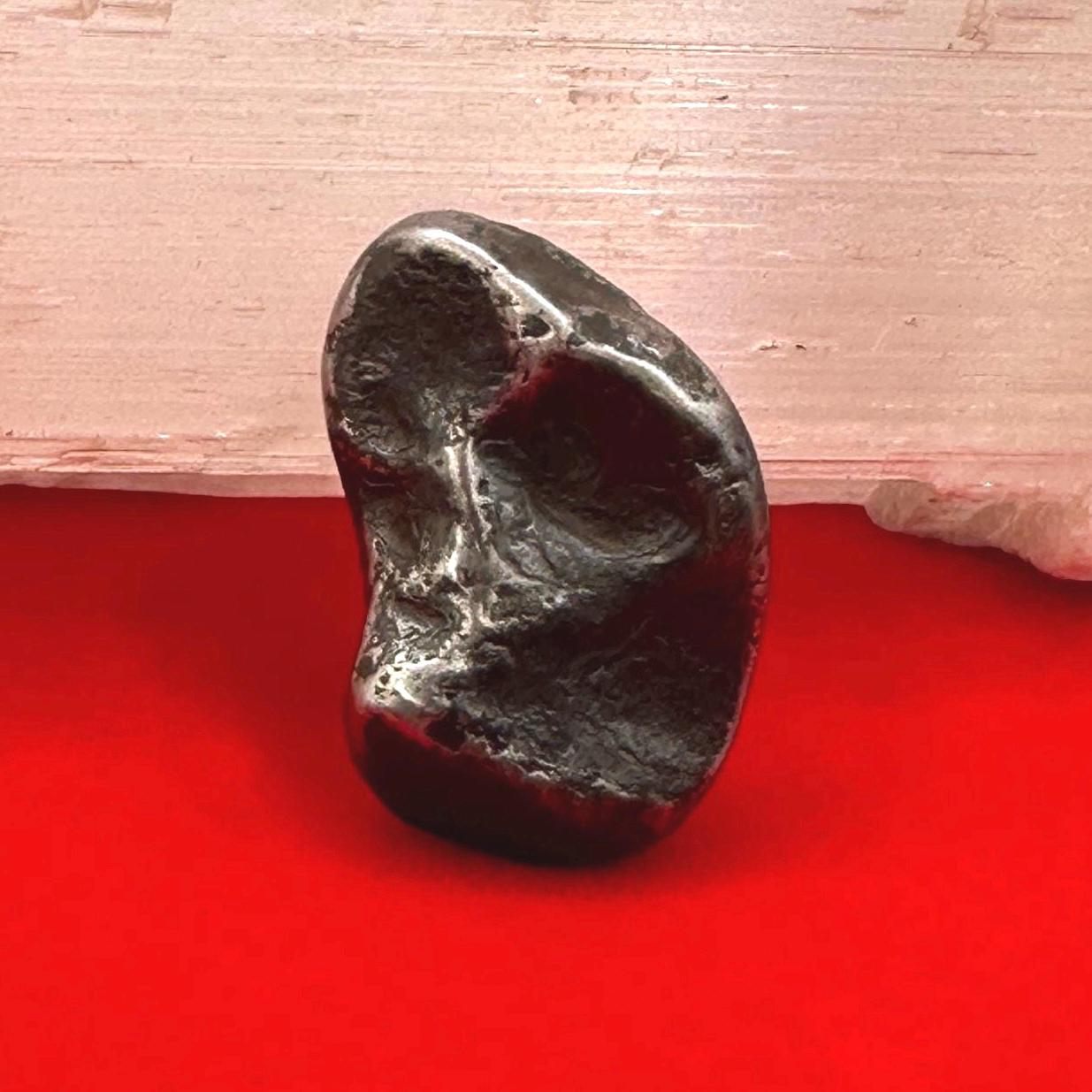 Agoudal Iron Meteorite, Space Gift, Authentic Meteorite, Astronomy Gift, Space Rock with Regmaglypts, Rare and Unique Collectible, 8.22g