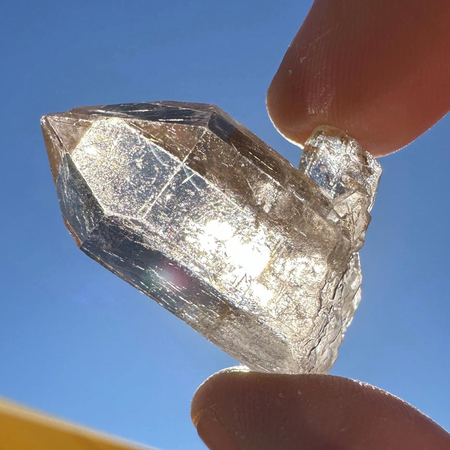 Rare Golden Rutilated Quartz, Brazilian Rutilated Quartz Crystal, Rultile Quartz, Brazilian Crystal, Fine Crystals, Novo Horizonte, 14.34g