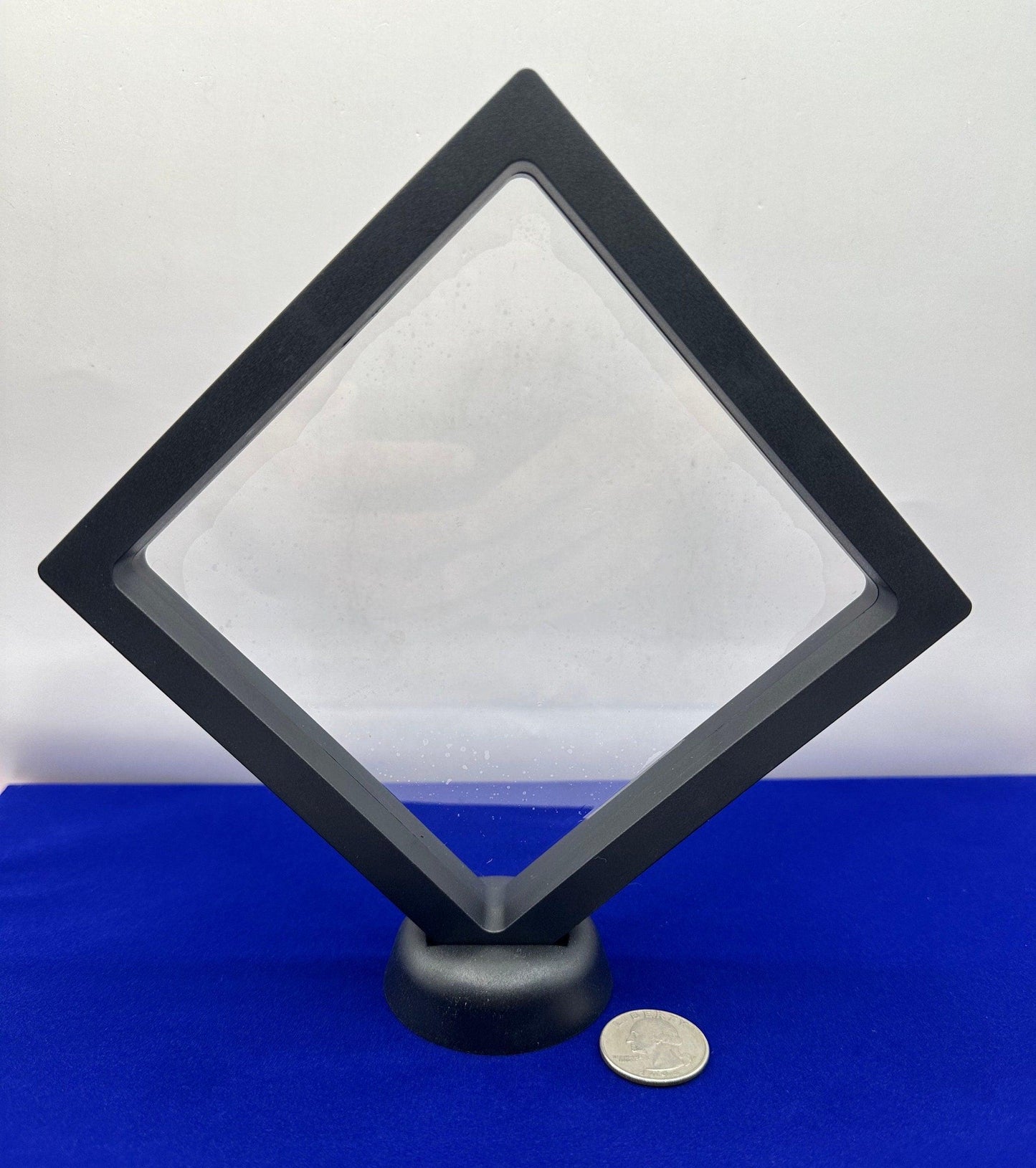 Lot of 3 Extra Large Mineral 3D Display Case with stand, Meteorite Collection, Rock Collection, Display Case, Collection Display