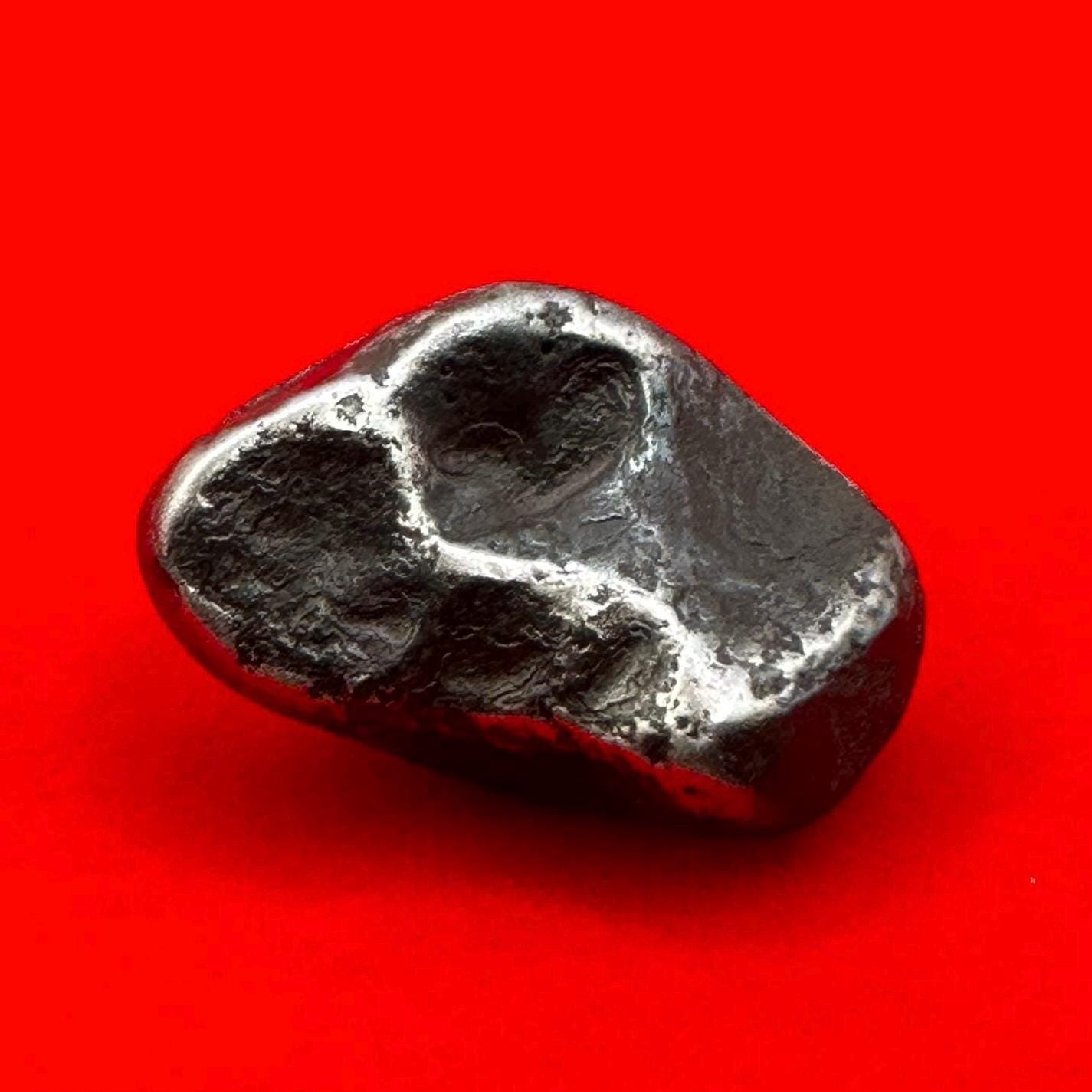 Agoudal Iron Meteorite, Space Gift, Authentic Meteorite, Astronomy Gift, Space Rock with Regmaglypts, Rare and Unique Collectible, 8.22g