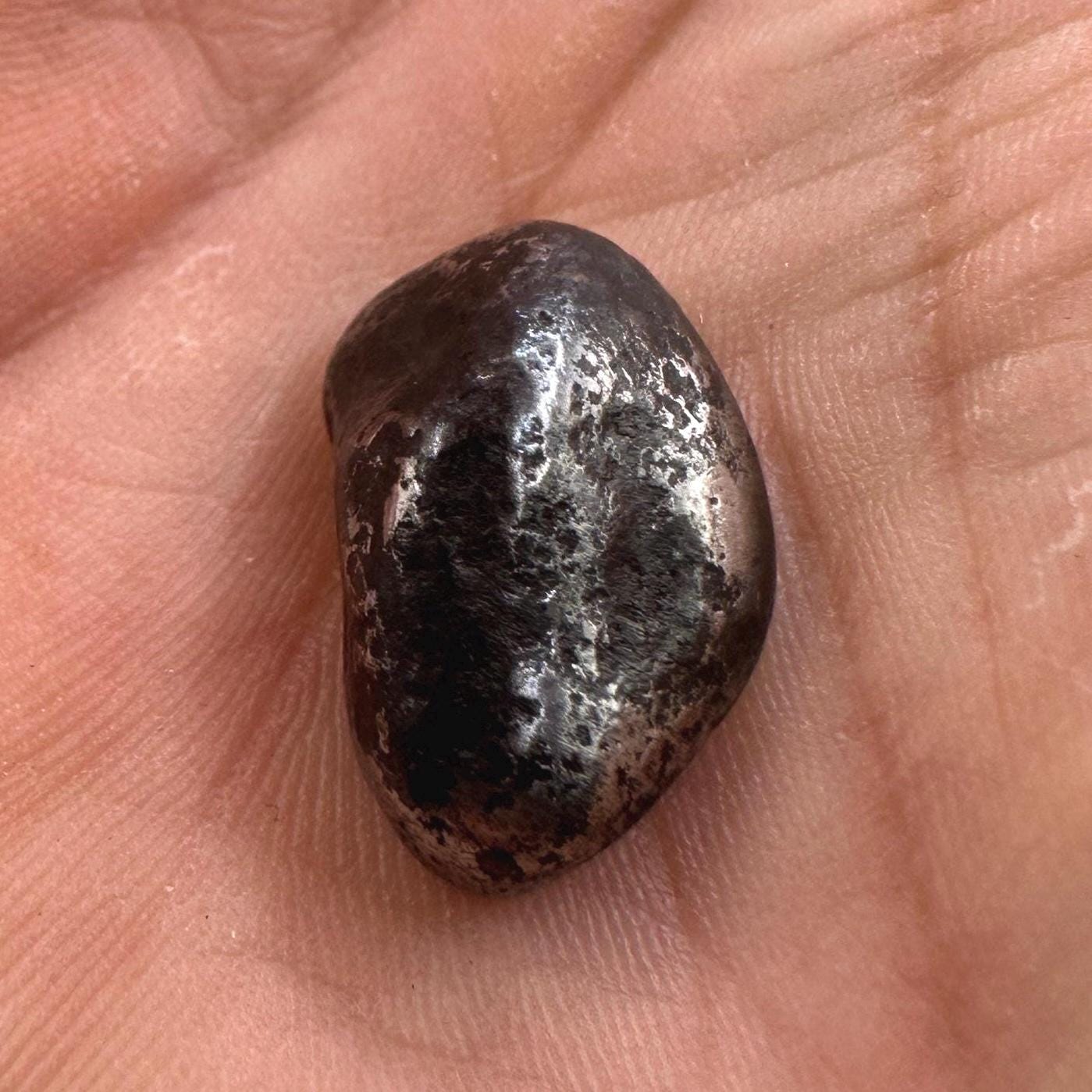 Agoudal Iron Meteorite, Space Gift, Authentic Meteorite, Astronomy Gift, Space Rock with Regmaglypts, Rare and Unique Collectible, 8.22g