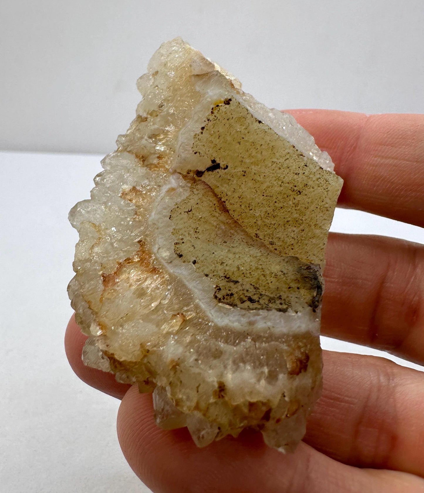 Beautiful Top Grade Anandalite Crystal, Rainbow Quartz, Samadhi Quartz, Aurora Quartz, Kundalini, Self Awakening, Crystal, 56.30 grams