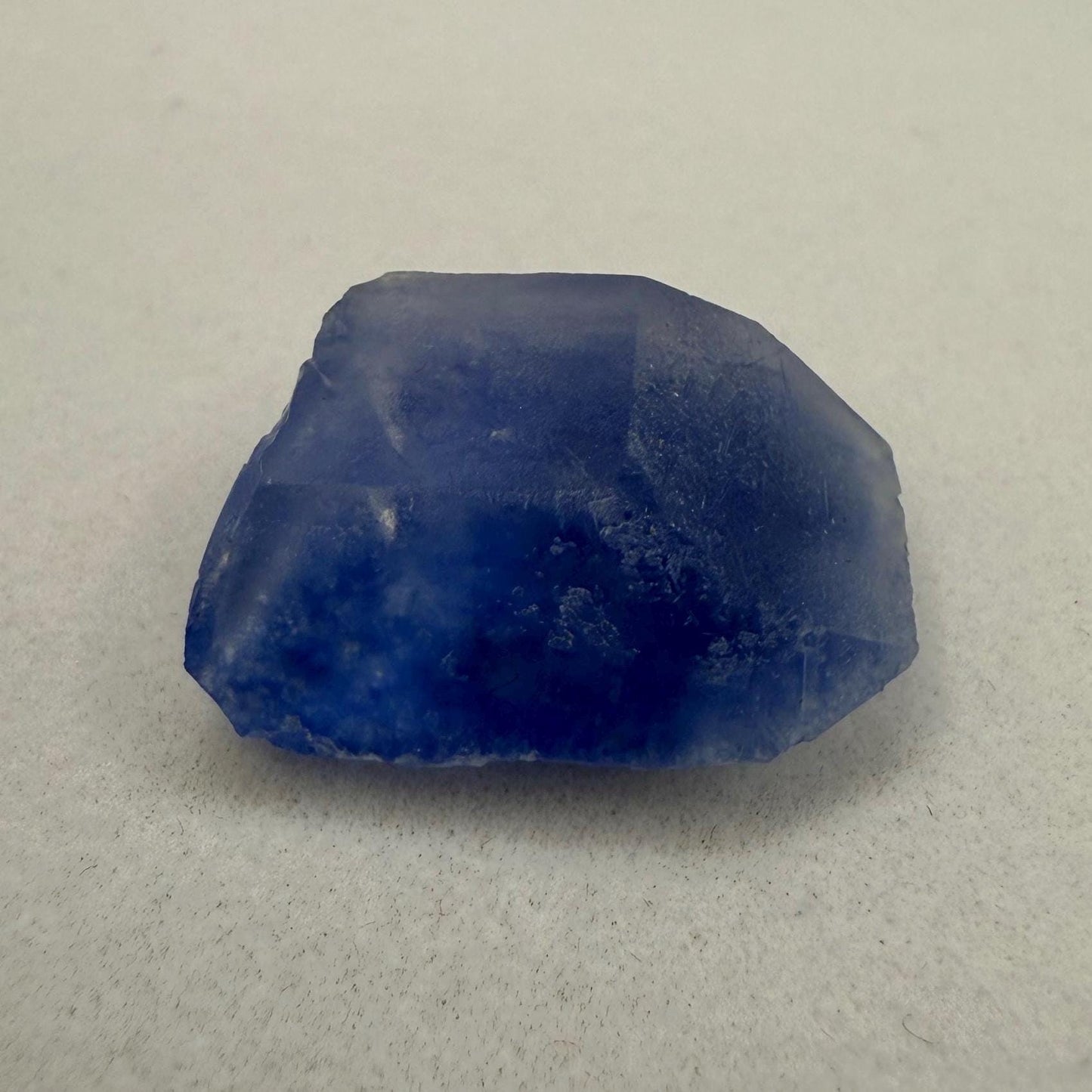 Rare Blue Dumortierite Crystal from Bahia, Brazil, Terminated– 4.16g/20.8ct, Gemstone for Collectors, Meditation, Reiki, Healing Decor