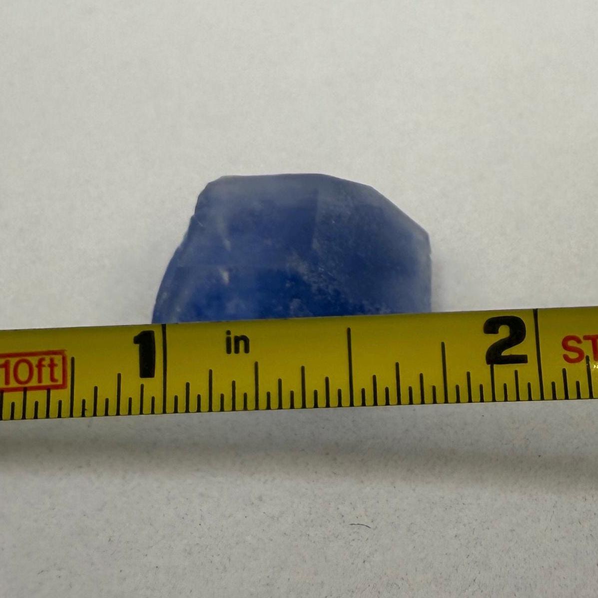 Rare Blue Dumortierite Crystal from Bahia, Brazil, Terminated– 4.16g/20.8ct, Gemstone for Collectors, Meditation, Reiki, Healing Decor