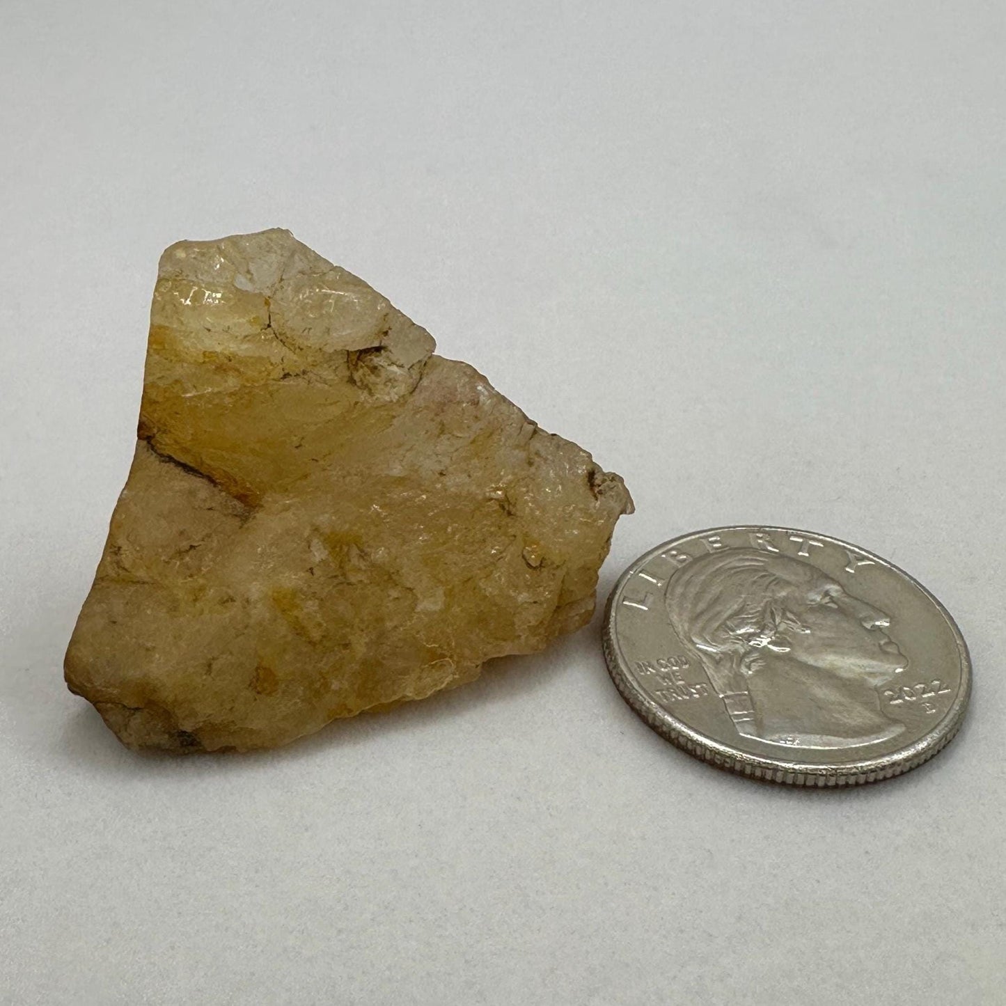 Rare Golden Brazilian Phenacite Crystal 21.12g, 105.6 carats, High-Vibration Energy Stone, Spiritual Growth, Transformation, and Meditation