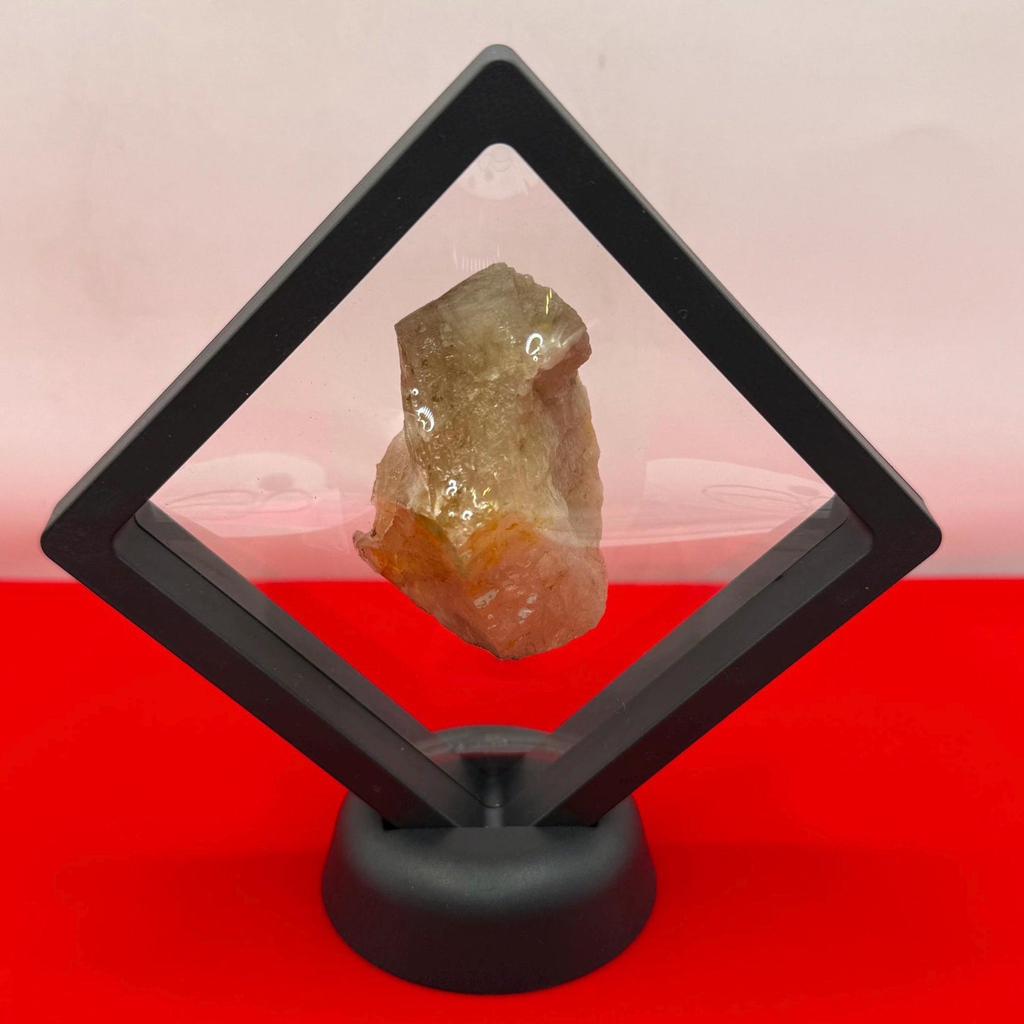 Rare Golden Brazilian Phenacite Crystal 64.67g, 323.35 carats, High-Vibration Energy Stone, Spiritual Growth, Transformation, and Meditation
