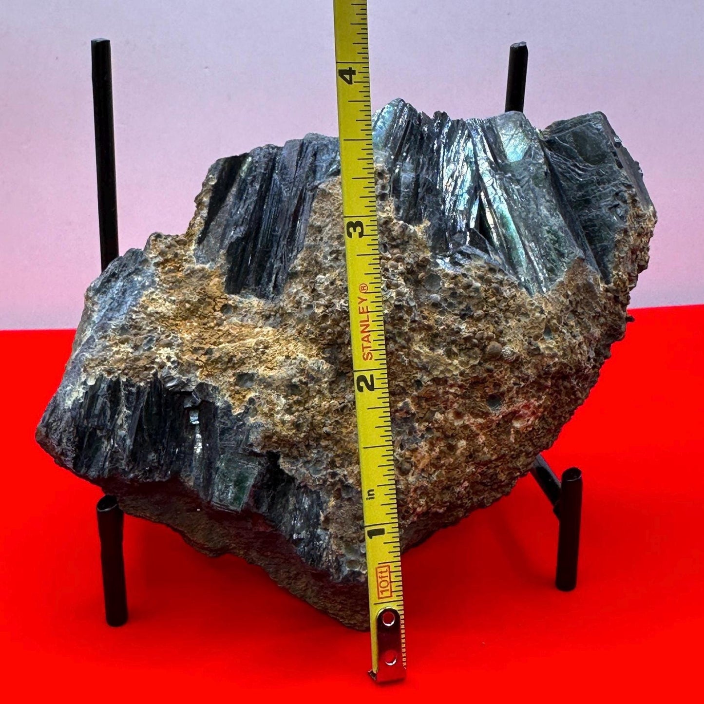 Rare Large Vivianite Crystal Specimen, Vivianite, Vivianite, Brazilian Vivianite, Reiki Energy, Crystal Collection, Reiki, 426 Grams/15 oz