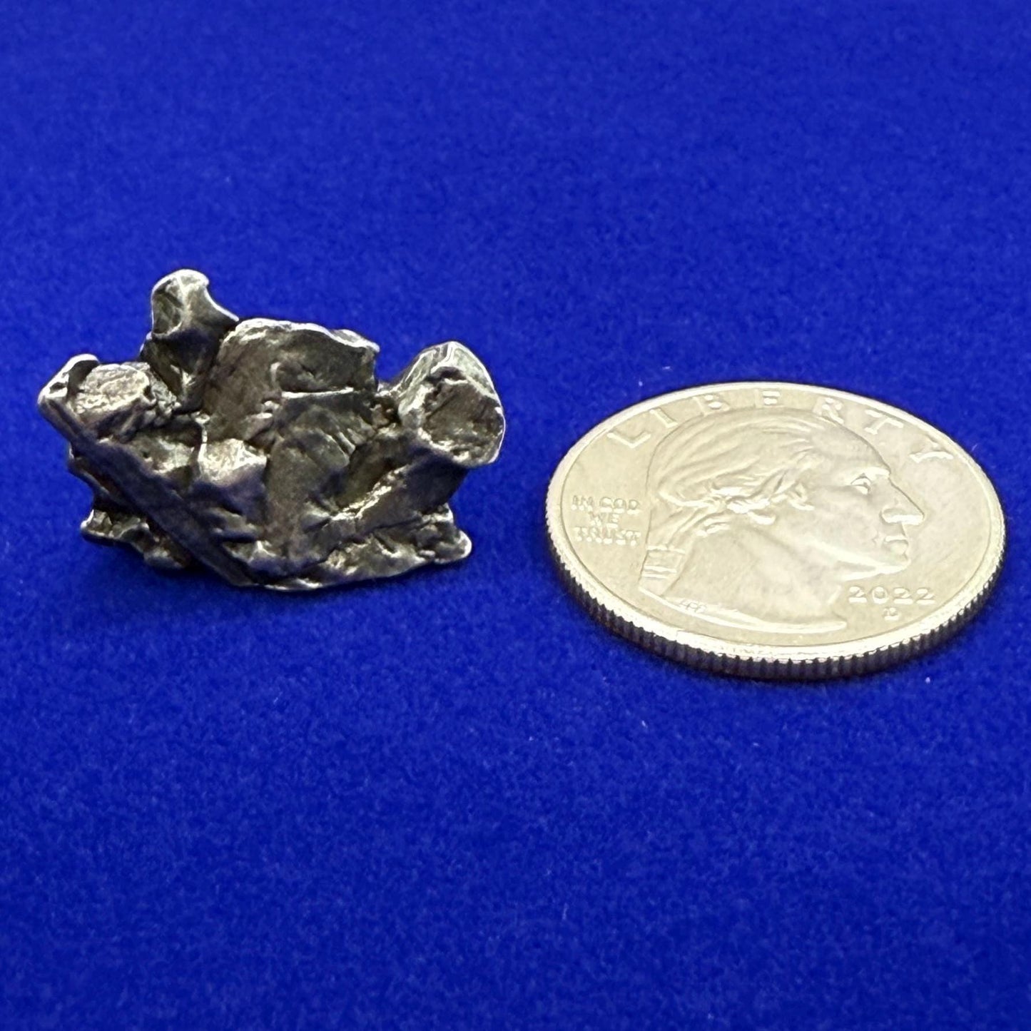 Meteorite Specimen Campo del Cielo 8.45 grams, Iron Meteorite, Astronomy Gift, Space, Birthday Gift, Space Gift, Space Gift, COA