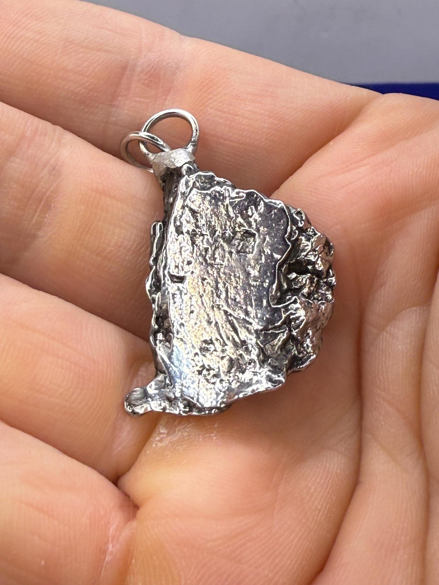 Beautiful Aletai Meteorite Pendant, 11.68 grams, Astronomy Gift, Authentic Meteorite, Meteorite Jewelry, Meteorite Pendant, COA, Space Gift