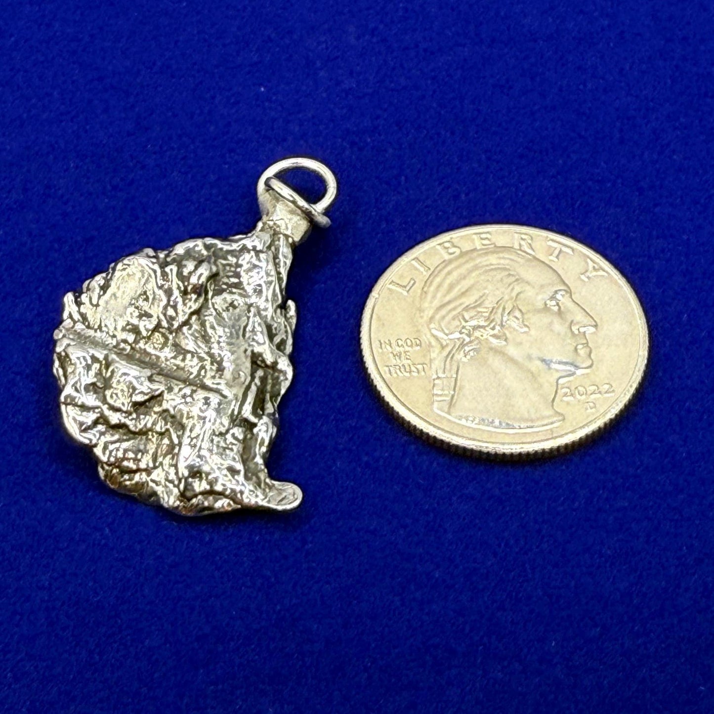 Beautiful Aletai Meteorite Pendant, 11.68 grams, Astronomy Gift, Authentic Meteorite, Meteorite Jewelry, Meteorite Pendant, COA, Space Gift