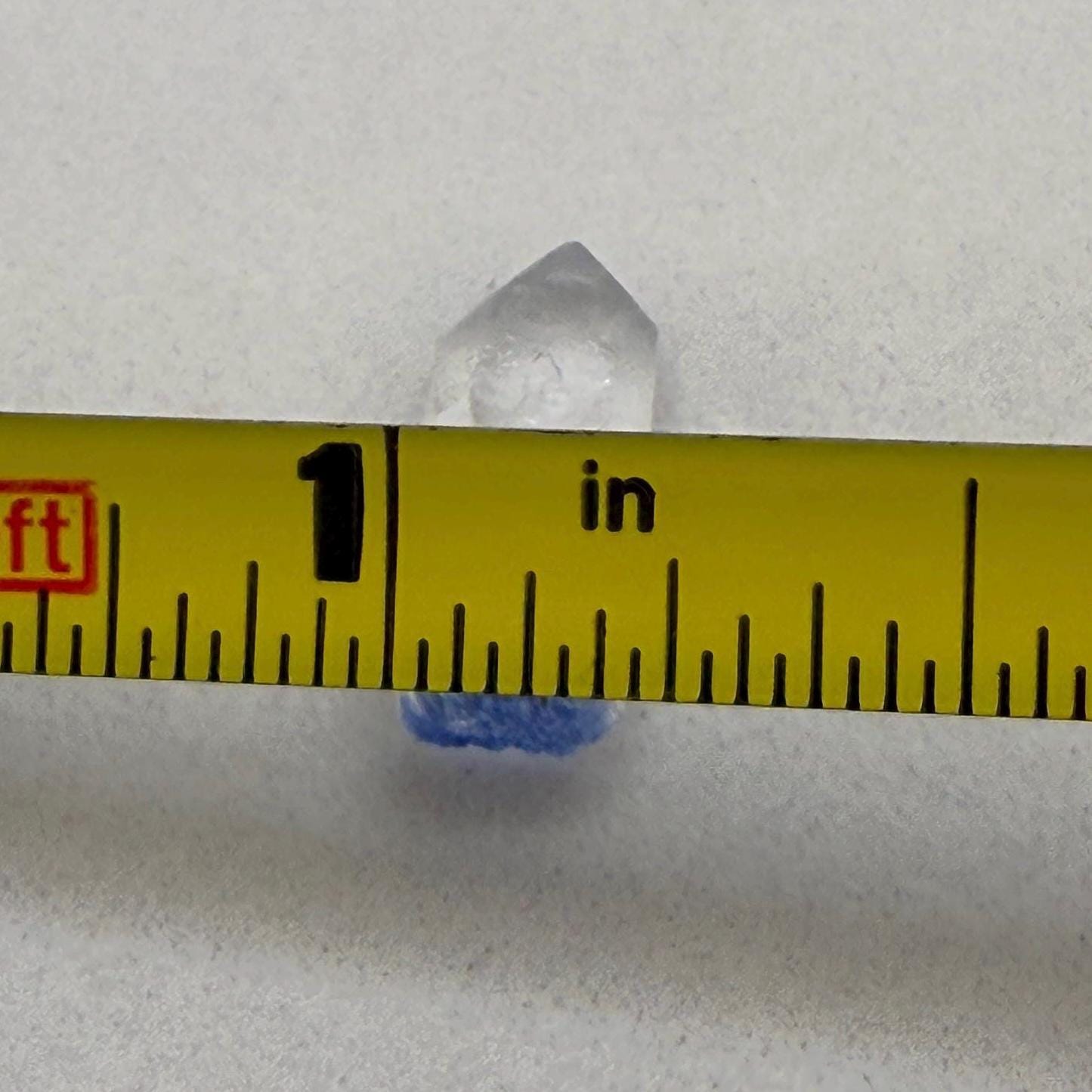 Rare Blue Dumortierite Crystal from Bahia, Brazil, Terminated– 0.66g/3.3ct, Gemstone for Collectors, Meditation, Reiki, Healing Decor