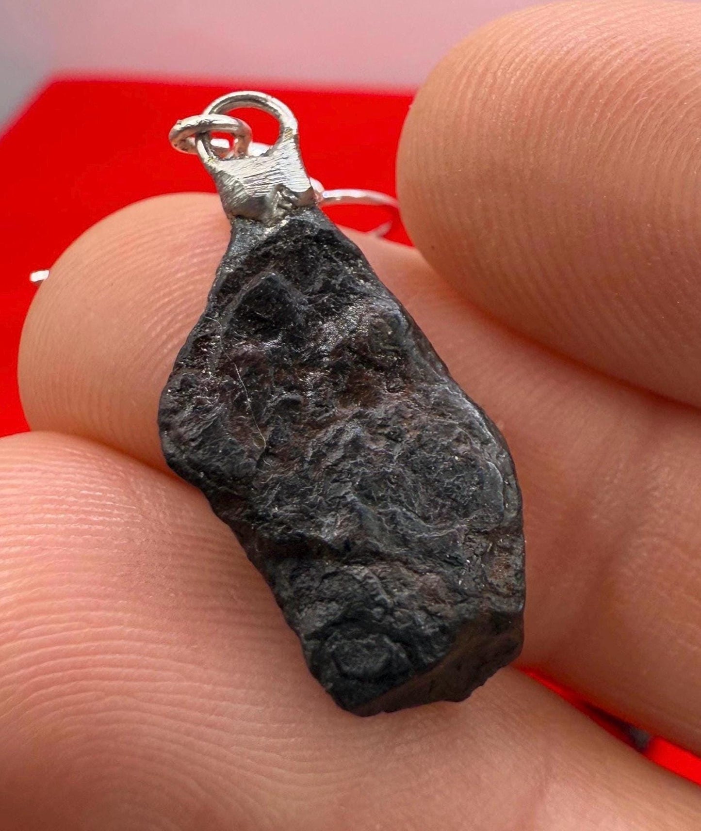 Canyon Diablo Meteorite Earings, Meteorite Earings, Fishhook Earrings, Space Jewelry, Dangle Earrings, Handmade Earrings, 6.99 Grams