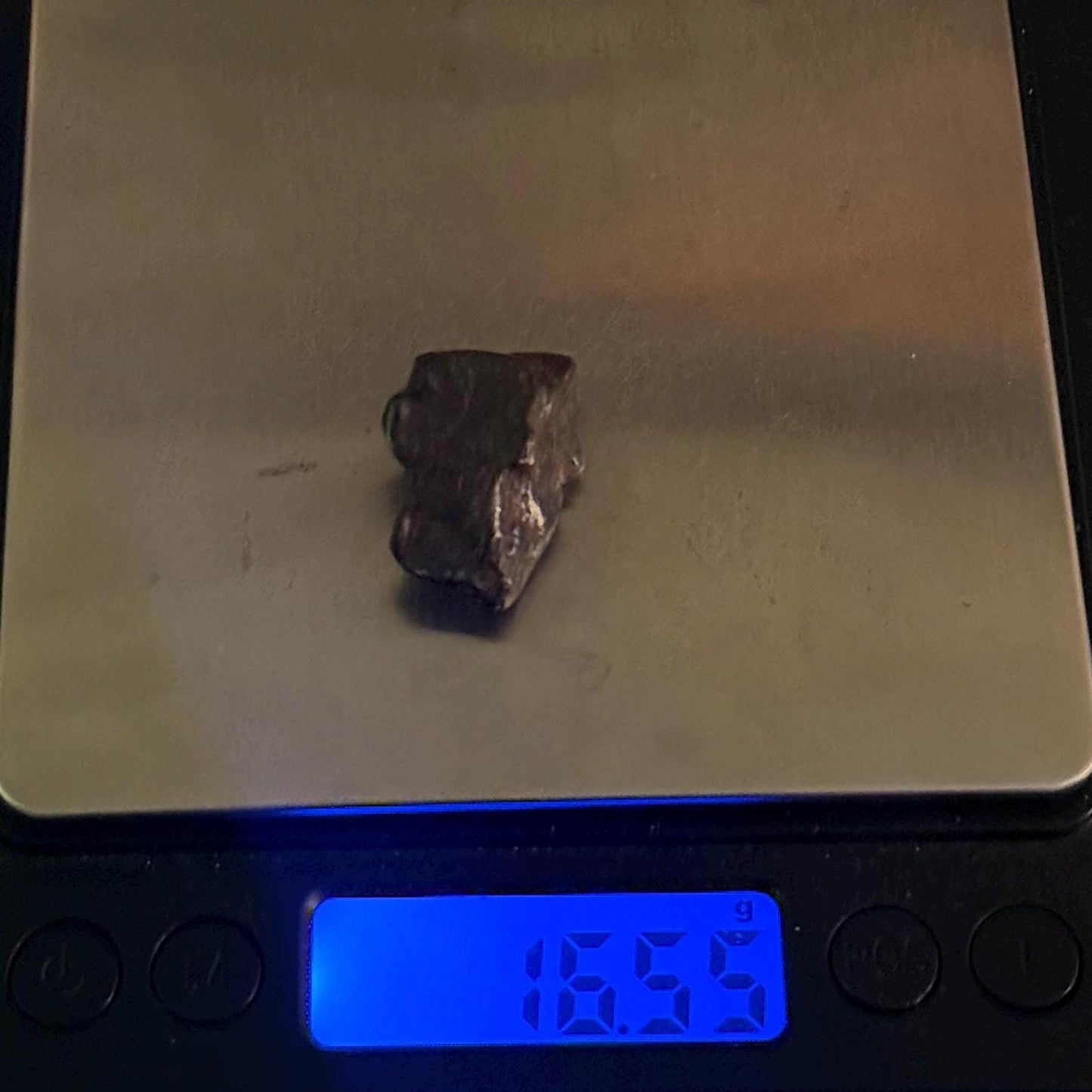 Canyon Diablo Meteorite Specimen, Arizona, 16.55 grams, Rare Meteorite, Iron Meteorite, Astronomy Gift, Space Gift, Energy Work, Meteorite