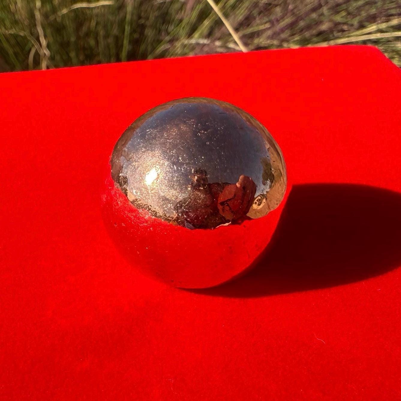Copper Ball, Copper Sphere, Michigan Copper, High Quality, Copper Gift, Keweenaw Copper, Arthritis, Michigan Gift, Copper, 3.9 Ounces