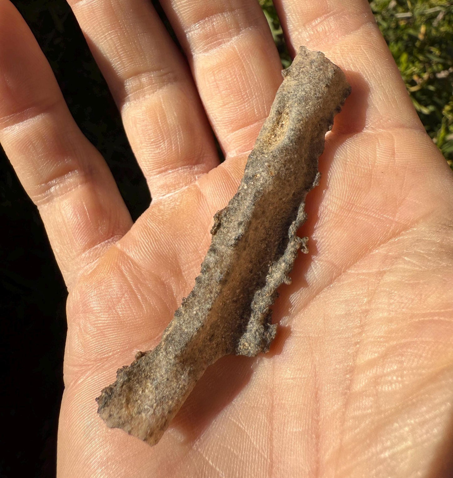 Fulgerite from Egypt, Fossilized Lighting, Sahara Desert, Rock Collection, Energy Work, Reiki, Manifestation, Science Gift, 2.75 grams