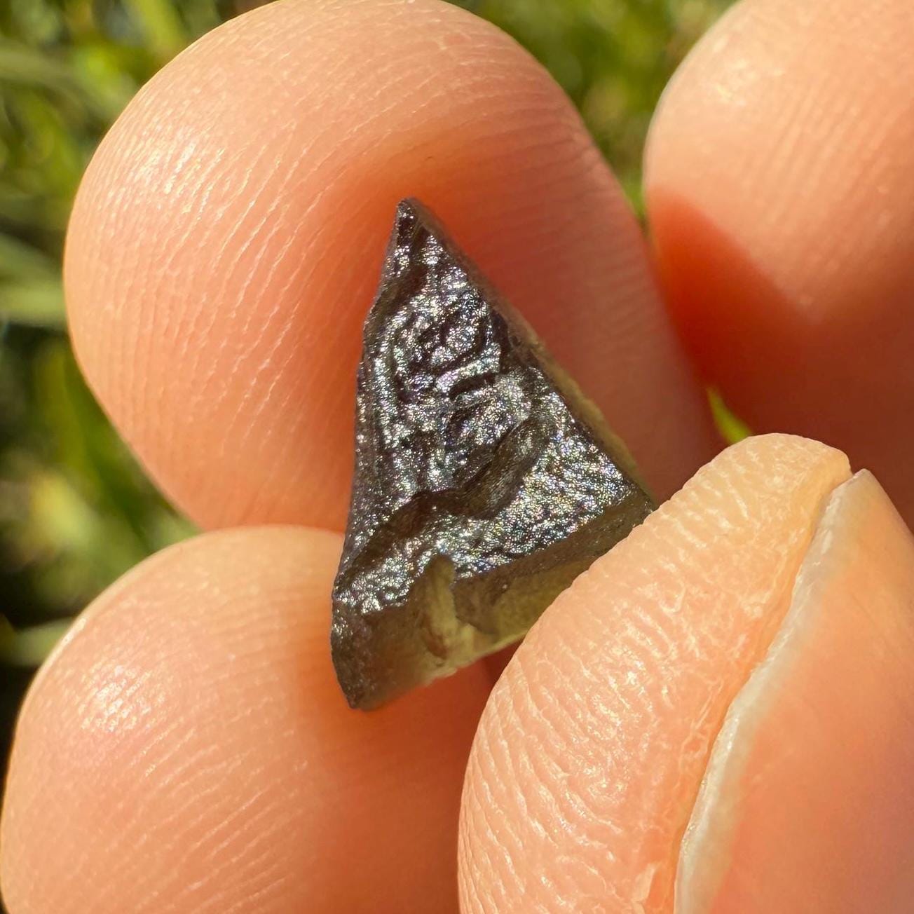 Moldavite Tektite Specimen, High Quality, Transformation, Manifestation, Reiki, Authentic Moldavite Specimen, 0.66 grams|3.3 carats