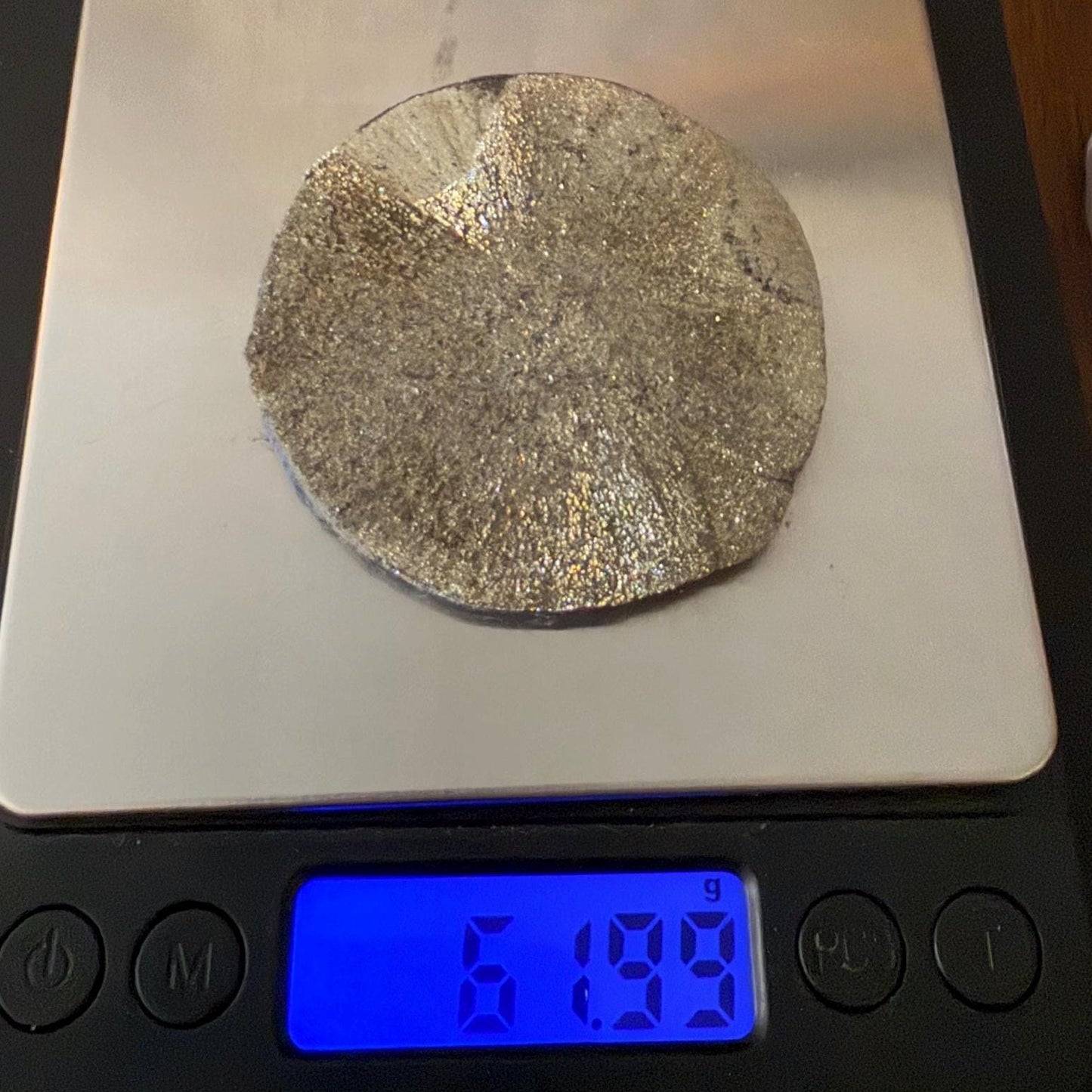 Sparkling Pyrite Sun, Pyrite Dollar, Pyrite, Rock Collection, Sparta Illinois, Radiant Sun, Abundance, Creativity, Energy Work, 61.99 Grams
