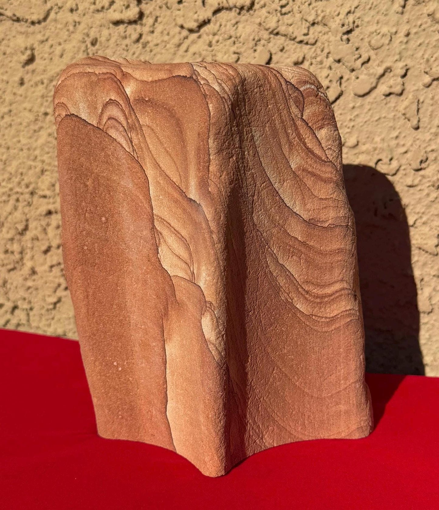 Beautiful Sandstone Sculpture from Kanab Utah, Natural, Shinarump, Sandstone, Sandstone Specimen, Rock Collection, 4 lbs 1.0 ounces