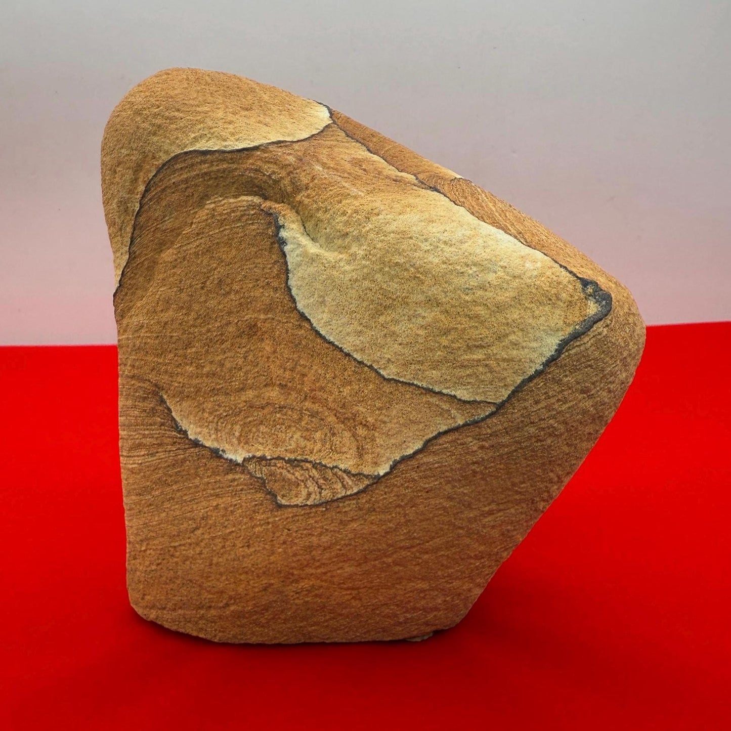 Beautiful Sandstone Sculpture from Kanab Utah, Natural, Shinarump, Sandstone, Sandstone Specimen, Rock Collection, 1 lb 1.5 ounces